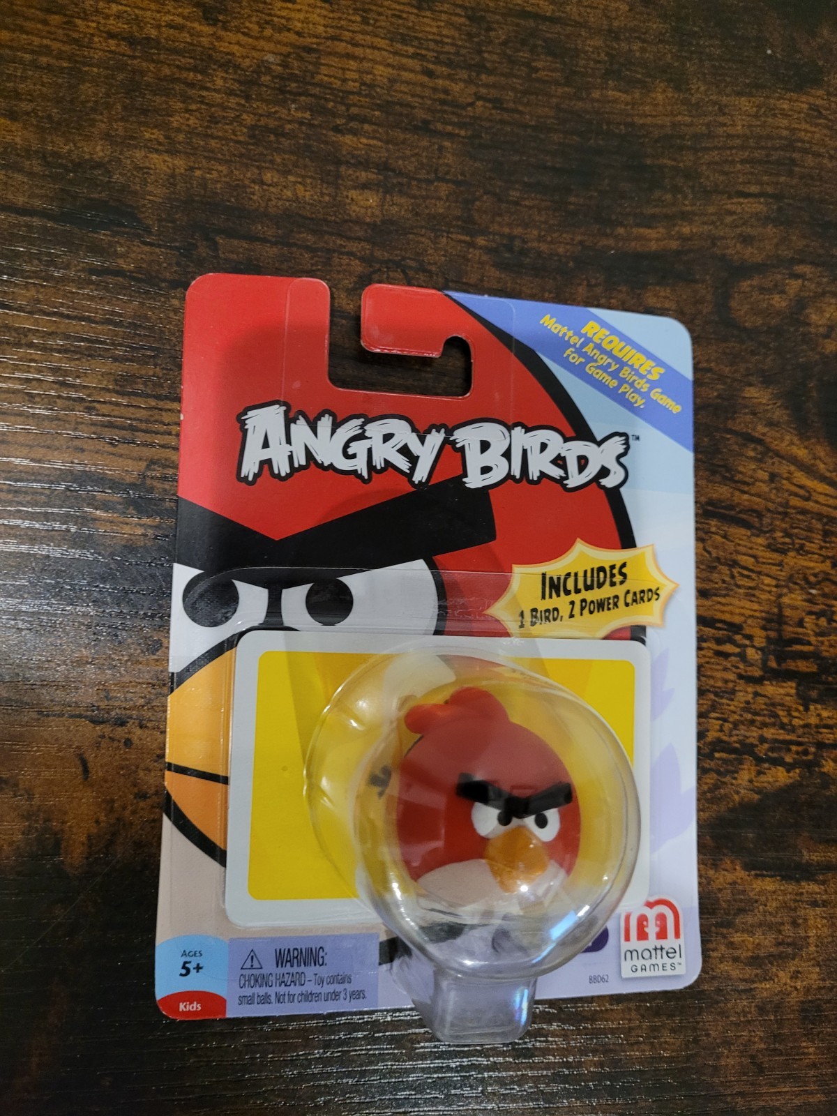 ANGRY BIRDS MATTEL RED BIRD Includes 1 Bird 2 Power Cards ANGRY BIRDS MATTEL RED BIRD Includes 1 Bird 2 Power Cards
