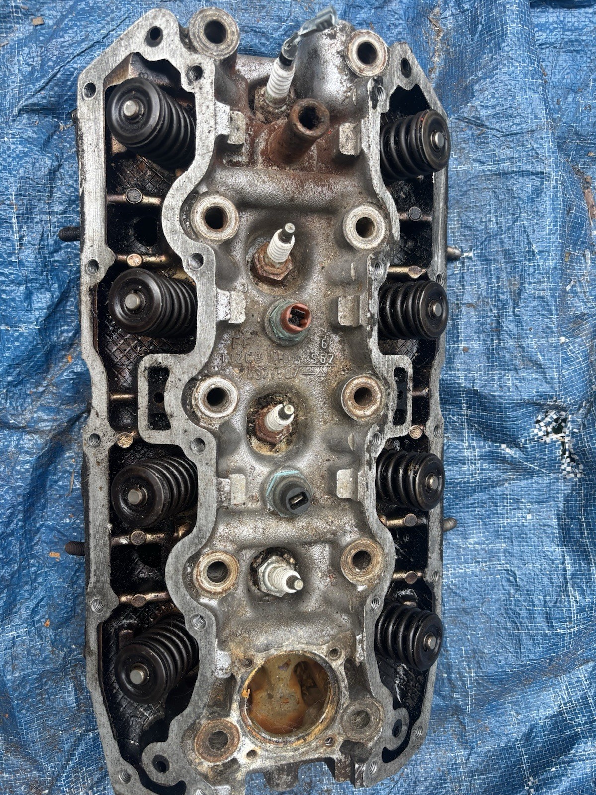 Fiat 124 Spider fuel injected Cylinder head 4371507