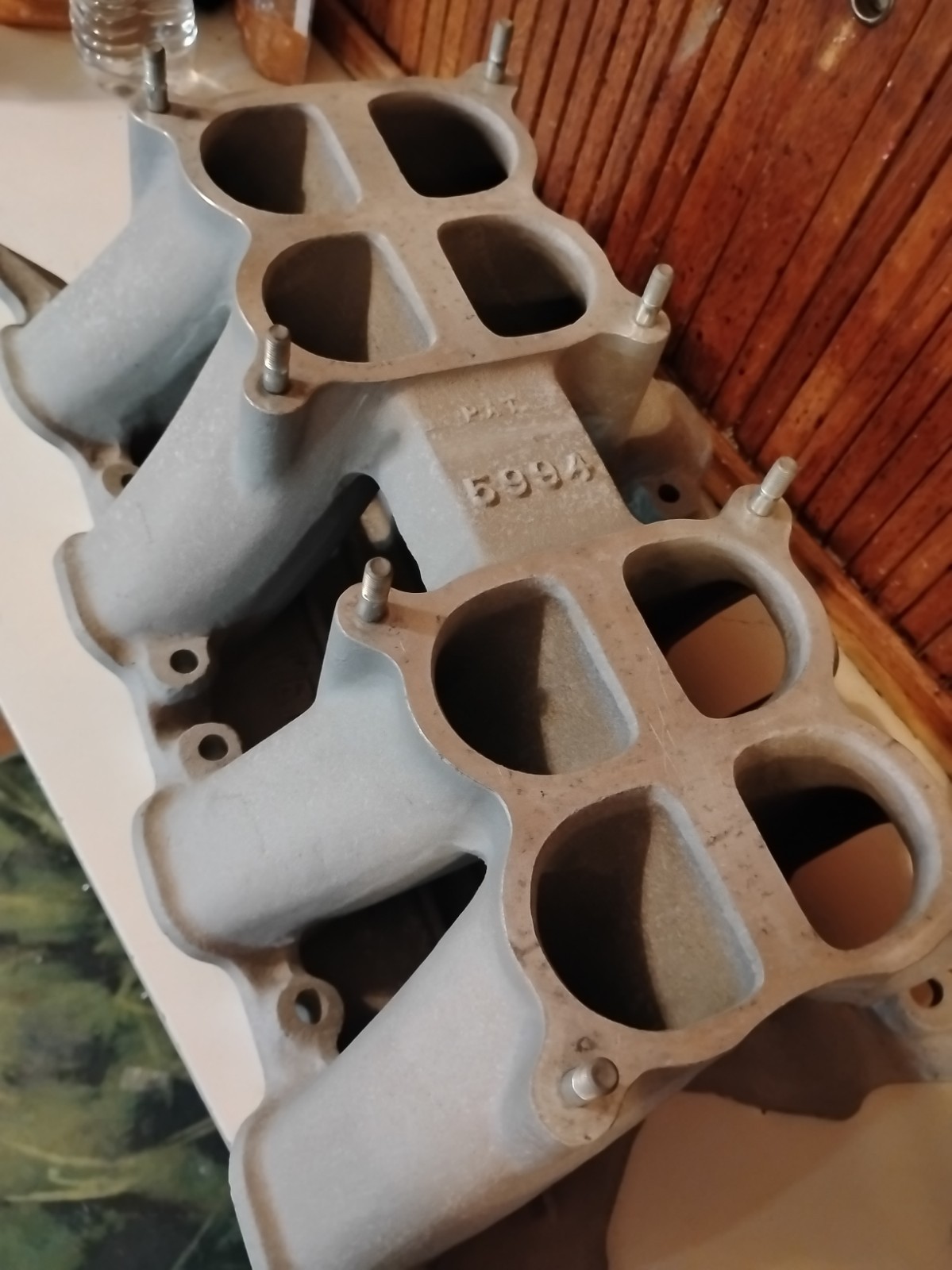 Vintage Weiand Hi-Ram Tunnel Intake Manifold 5994