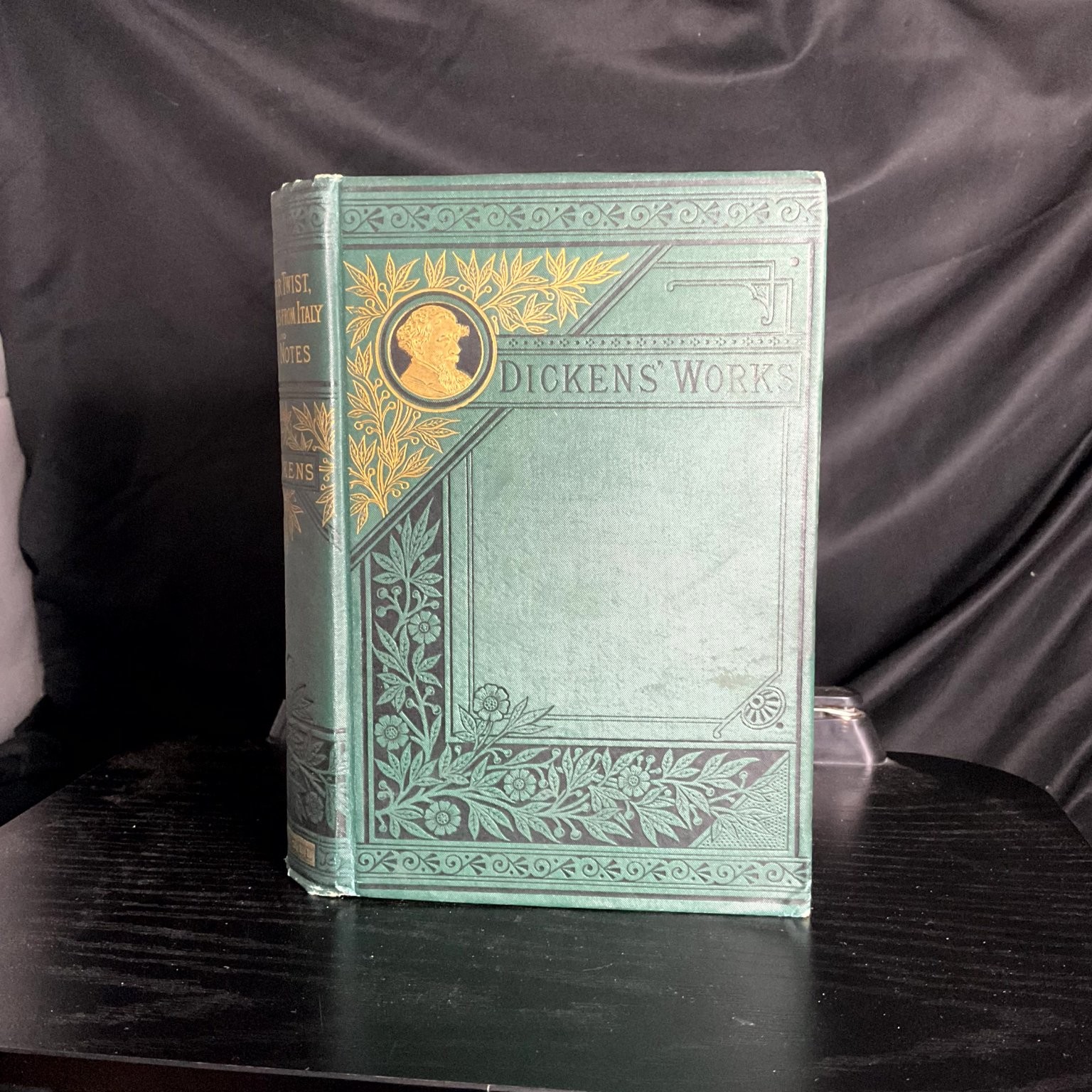 Oliver Twist, Pictures from Italy, American Notes Dickens Illustrated Antique