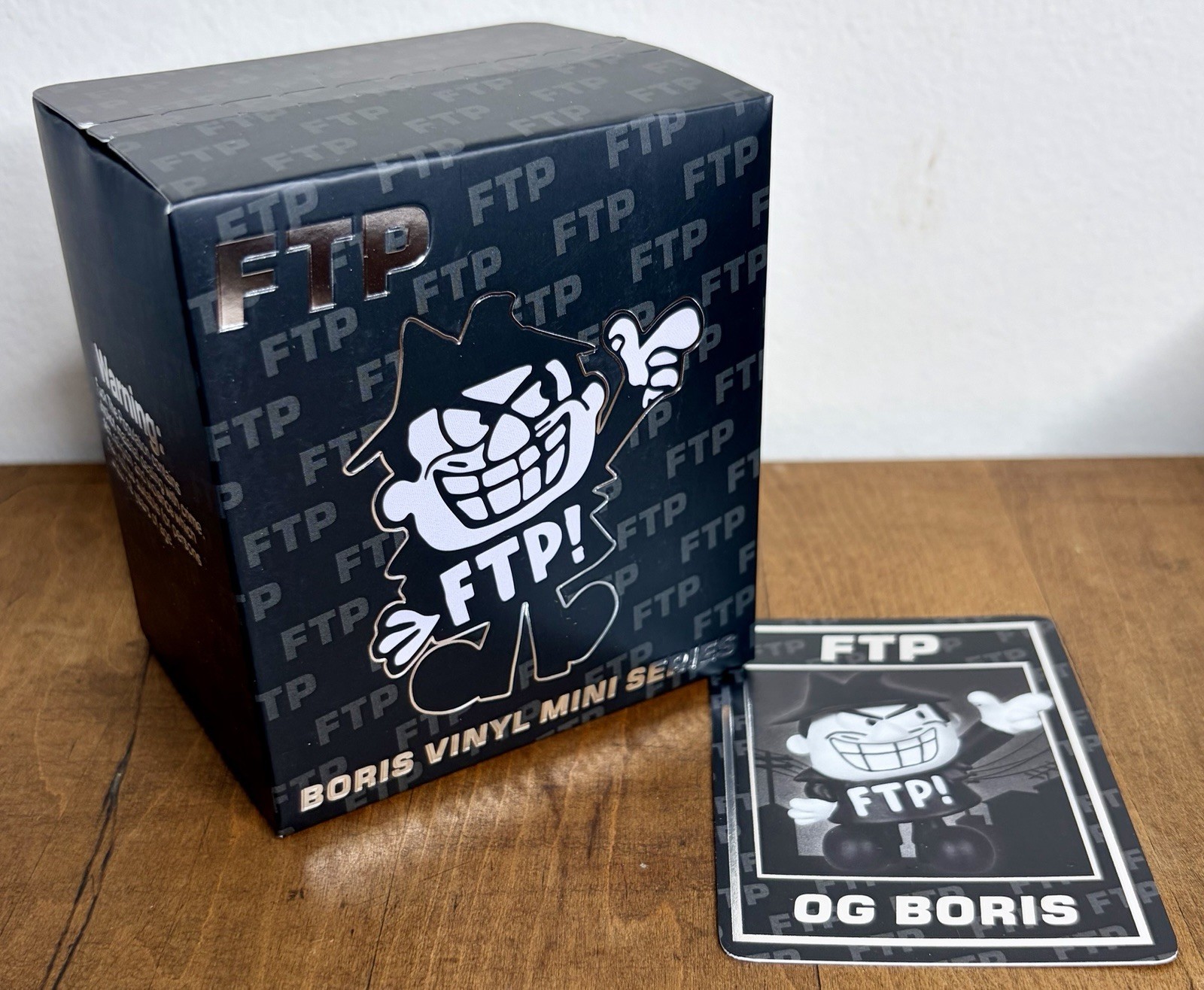 FTP First Edition Boris Blind Box Figures Brand New  3” Vinyl Sold Out
