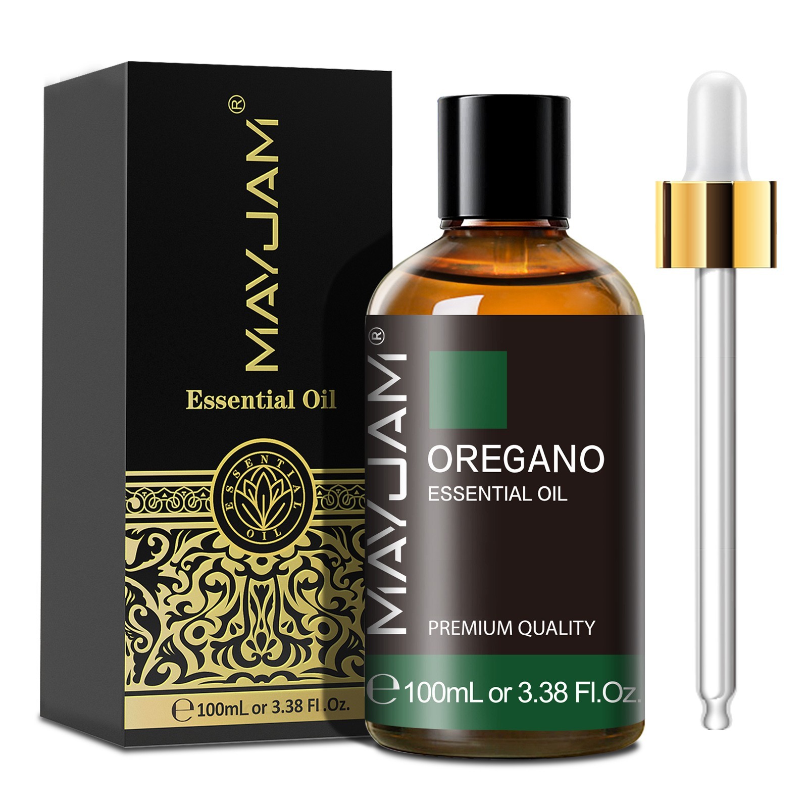 MAYJAM 100ml Oregano Essential Oil 100% Pure Undiluted Natural Aromatherapy Skin