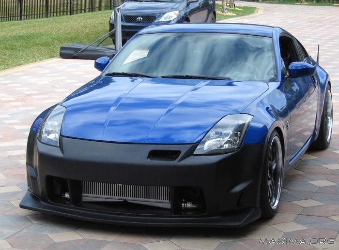 Fits Nissan 350z 2003-07 Wing Style Urethane front bumper bodykit Fits Nissan 350z 2003-07 Wing Style Urethane front bumper bodykit