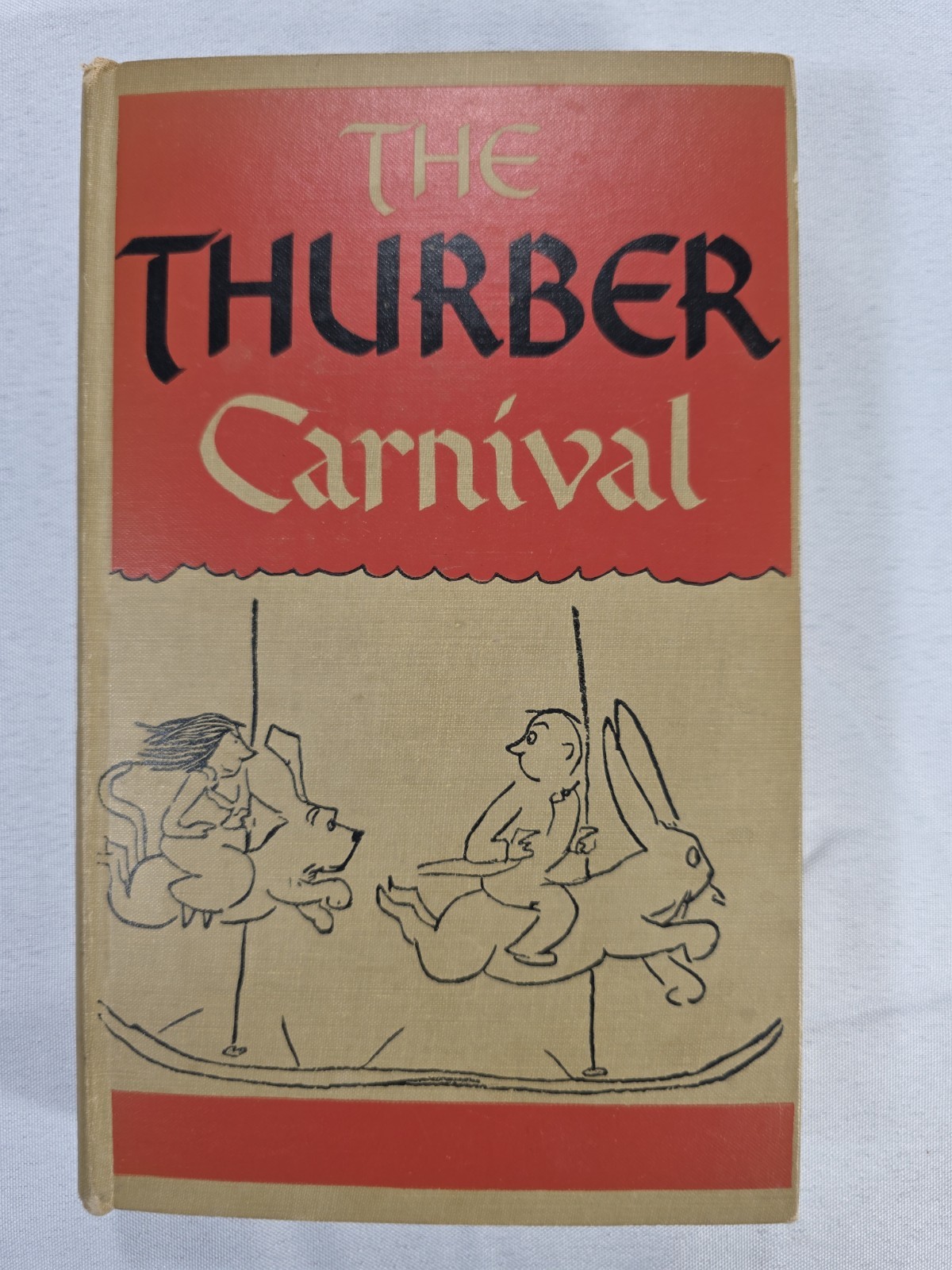 Vintage 1945 The Thurber Carnival by James Thurber Hardcover - Classic Humor Ant