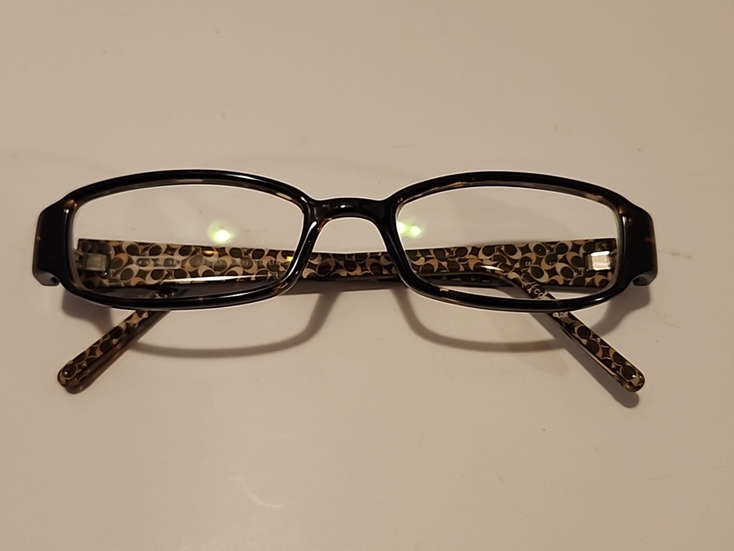 Coach Avery 625 Rectangle Tortoise Women's Eyeglasses Frame 130  