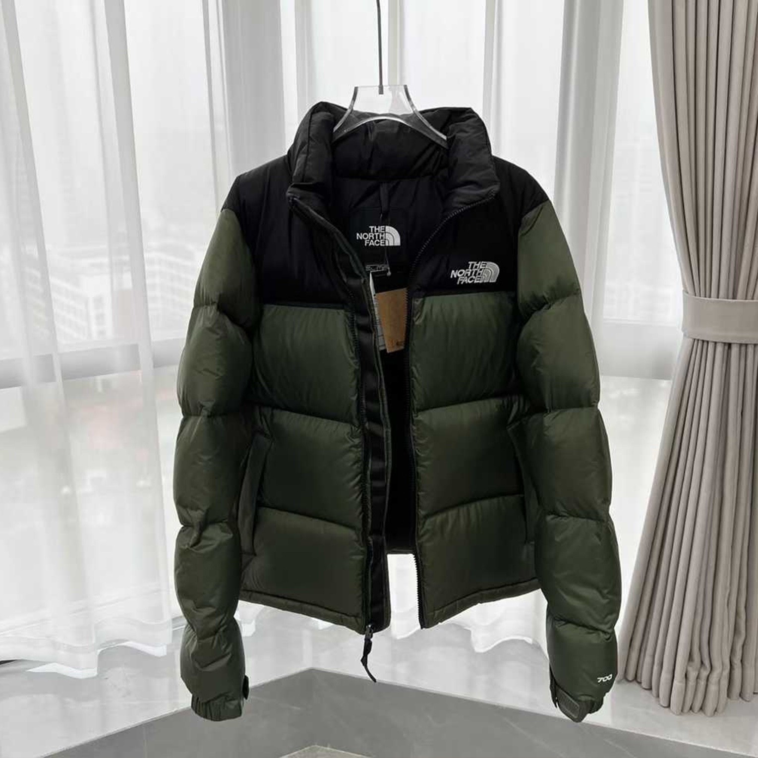 Men's The North Face 1996 Retro Nuptse 'Green/Black' – Down