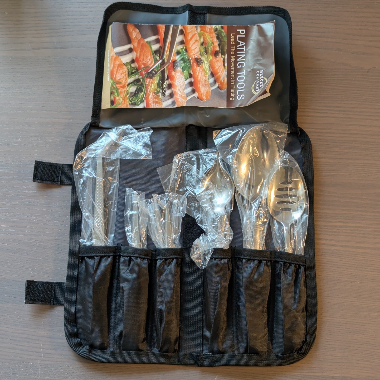 Mercer Culinary M35153 Basics 7 Piece Stainless Steel Plating Tool Set Mercer Culinary M35153 Basics 7 Piece Stainless Steel Plating Tool Set