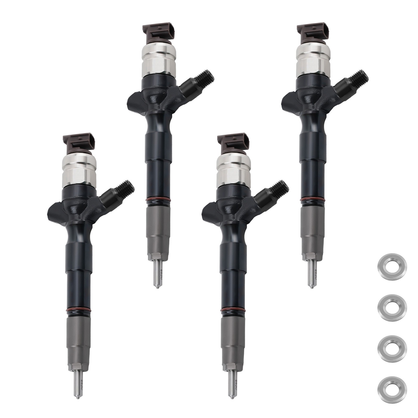 4X Diesel Fuel Injector for Toyota Hilux 2KD-FTV 2.5L 23670-09070 23670-0L020