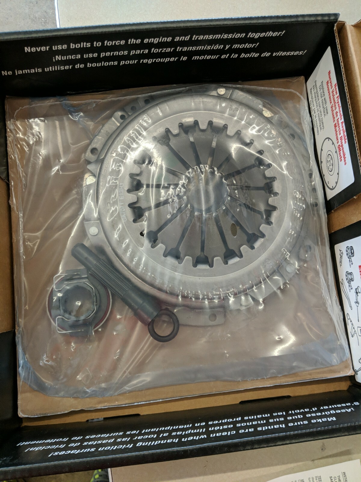 1984-1990 Dodge application Clutch Set- New  Napa MU66-1B