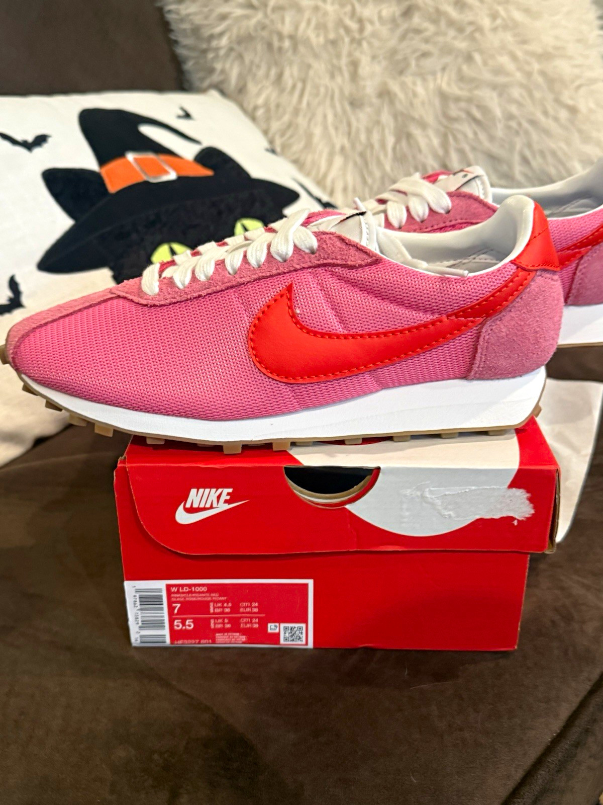 Nike LD 1000 Pinksicle Mesh Low Top Sneakers HF3227-601 Pink/Red/White