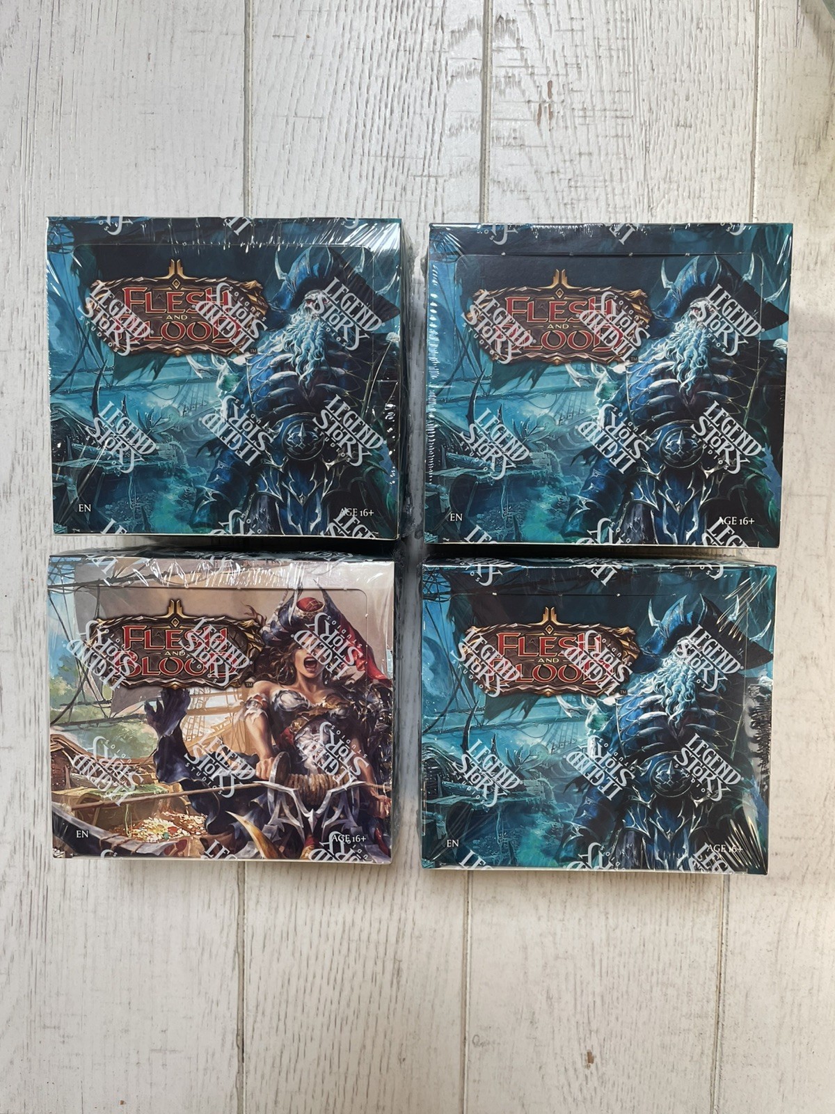 Legend Story Studio Flesh and Blood High Seas Booster Box 24 Pack Factory Sealed Legend Story Studio Flesh and Blood High Seas Booster Box 24 Pack Factory Sealed