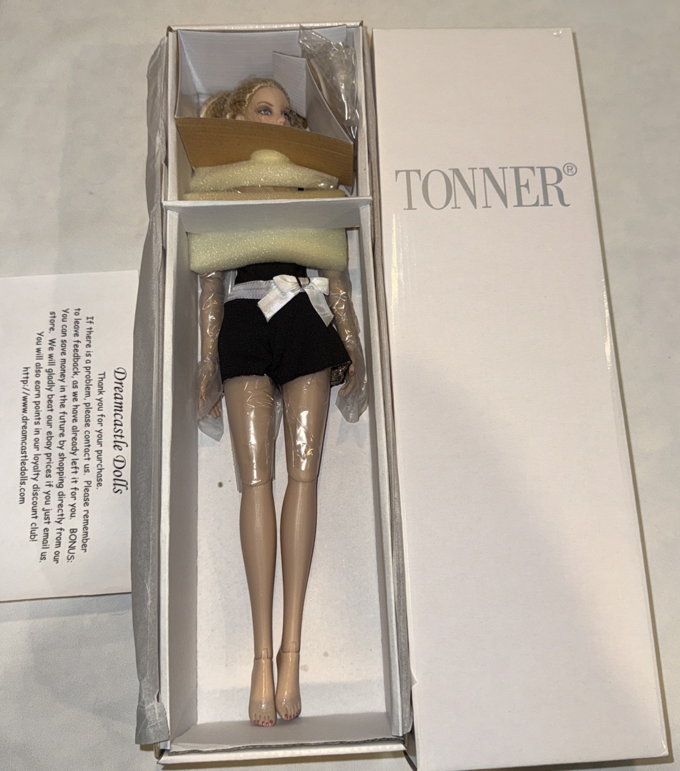 PERFECT MORNING CAMIBLONDE TONNER  Doll T12CJBD06 - New in Box