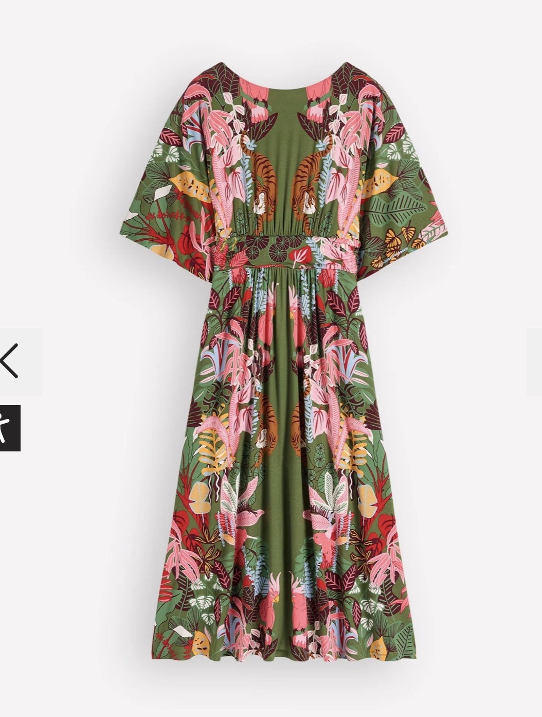 Boden Women Imelda Kimono Jersey Dress Size 8R