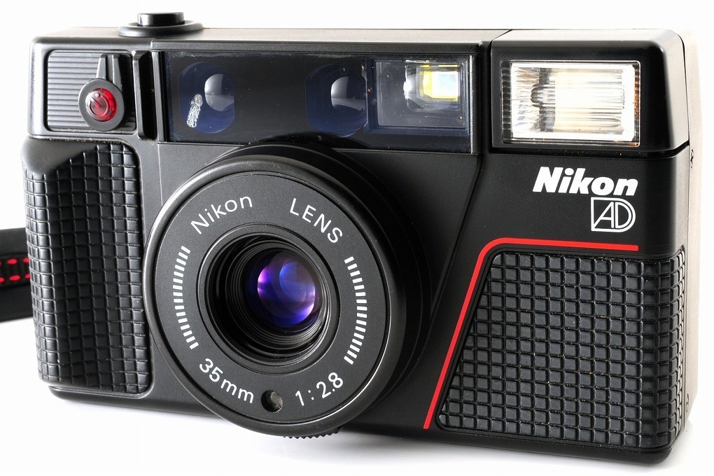 ALL WORKS [ Near MINT ] Nikon L35 AD2 Pikaichi Point & Shoot 35mm Film Camera JP