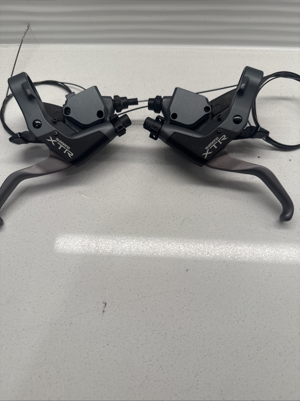 Vintage Shimano XTR ST-M952 3x9 MTB Shifter Brake Lever Set Great Condition