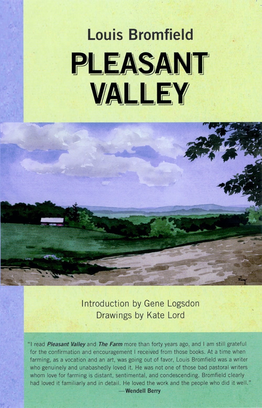 Pleasant Valley - paperback Louis Bromfield|Kate Lord|Gene Logsdon
