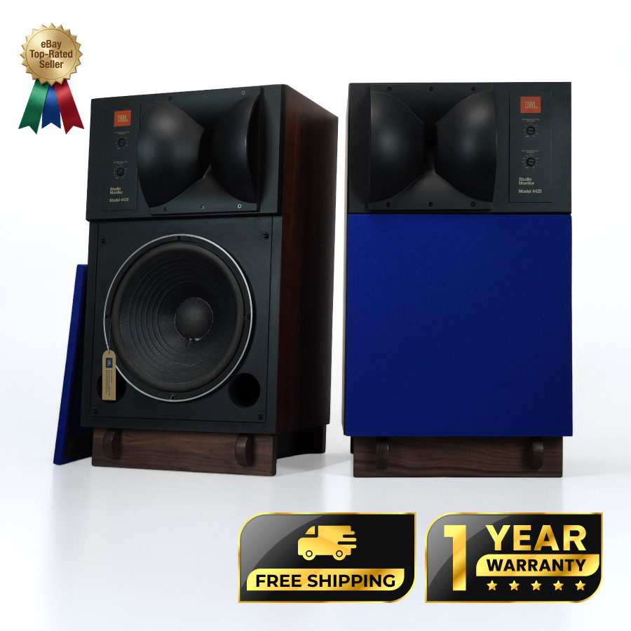 JBL 4425 Pair Of Vintage Speakers - Professionally Restored - 1-Year Warranty