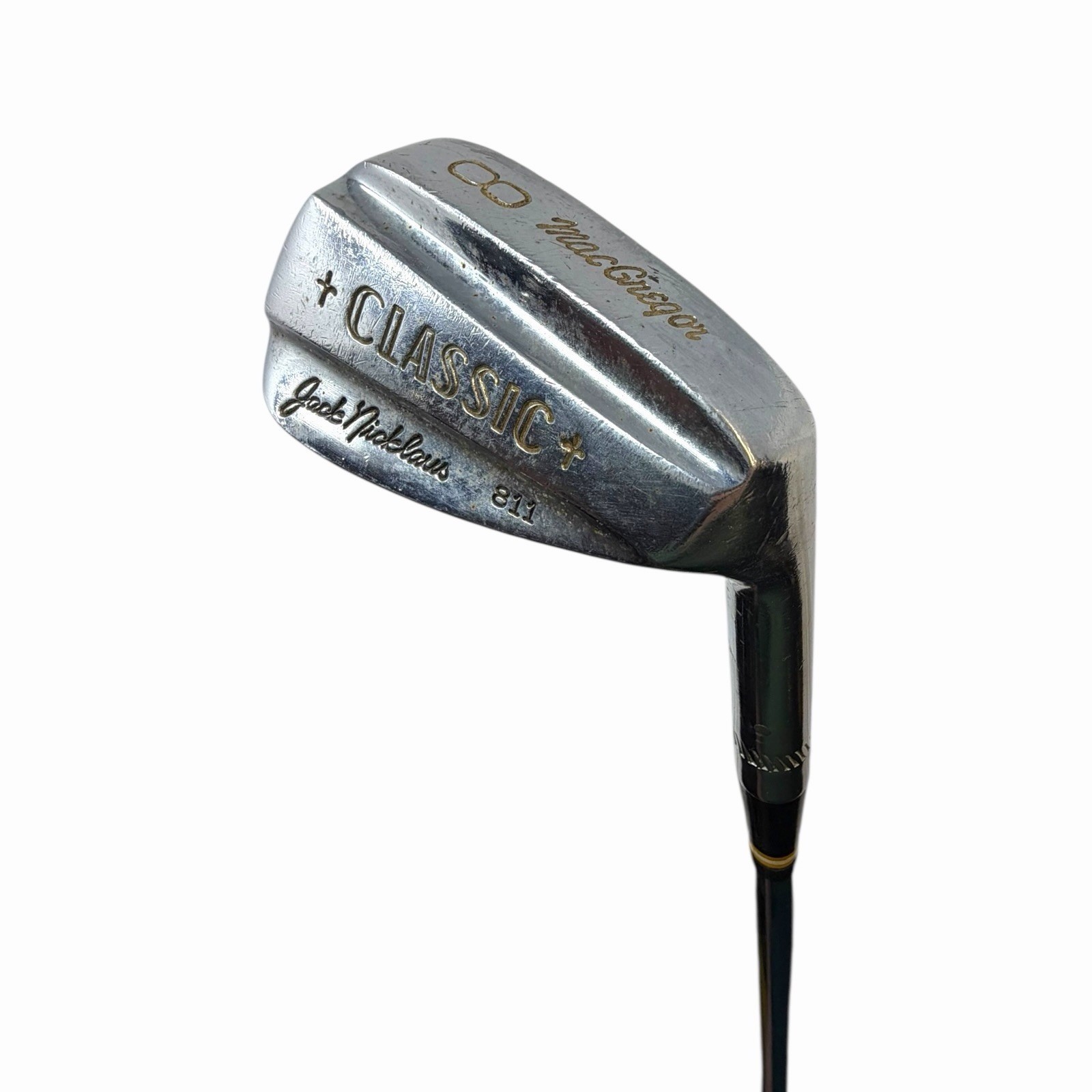 MacGregor Jack Nicklaus Classic 811 8 Iron Forged Steel Uni-Flex Shaft