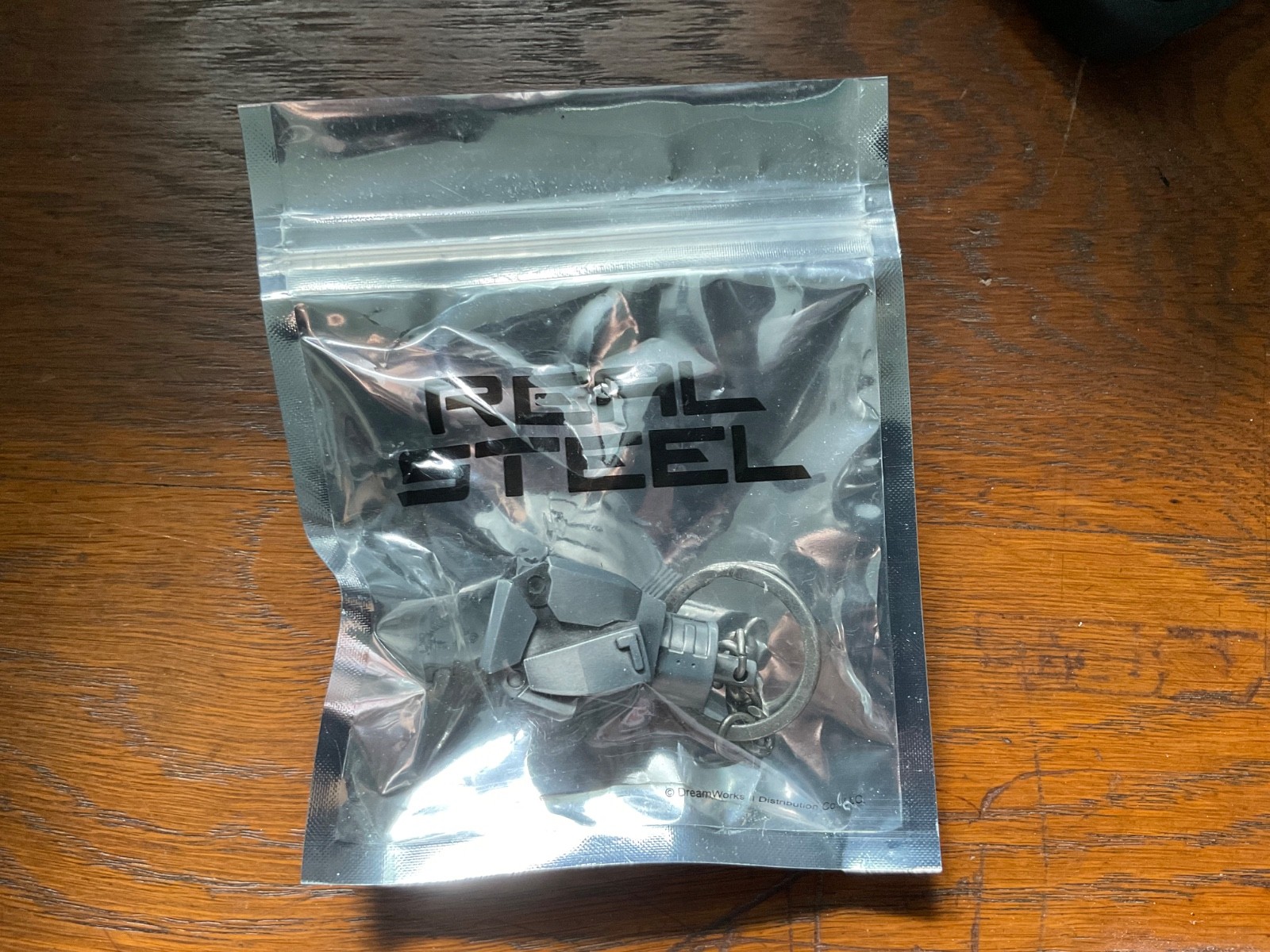 Rare 2011 Real Steel Promotional Robot Fist Keychain - Hugh Jackman