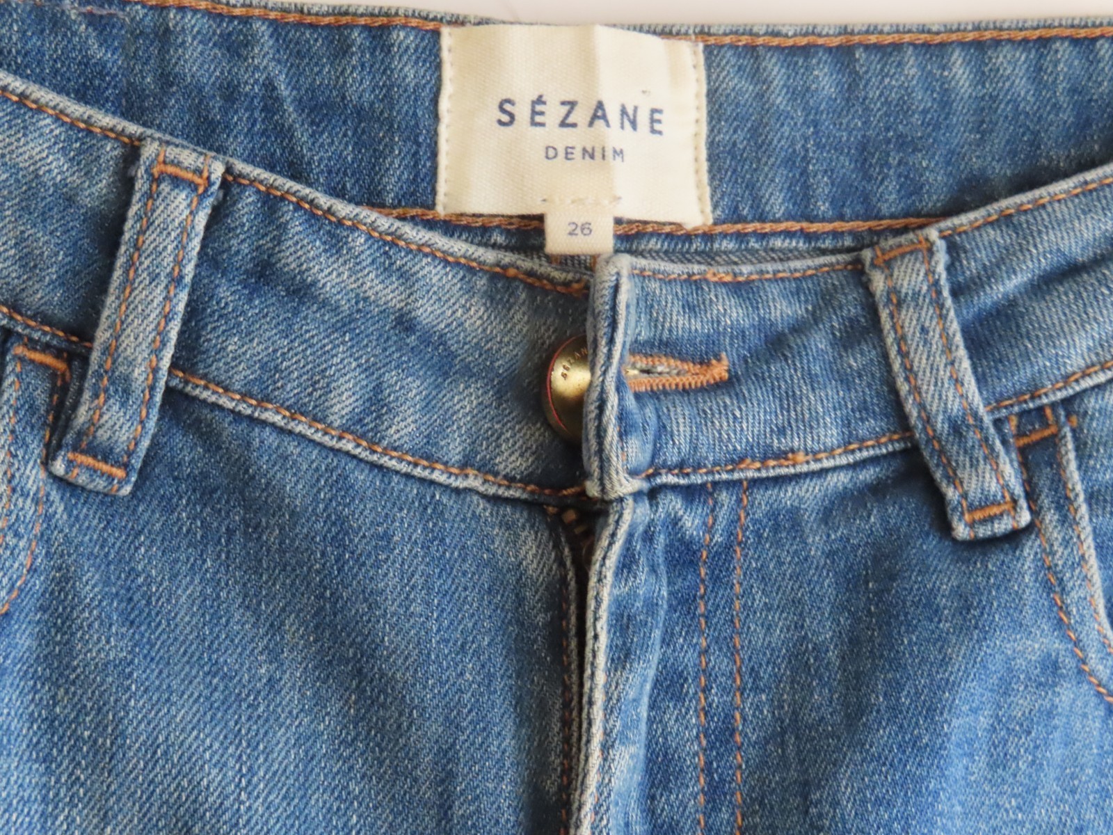 sezane womans blue Jeans sezane womans blue Jeans