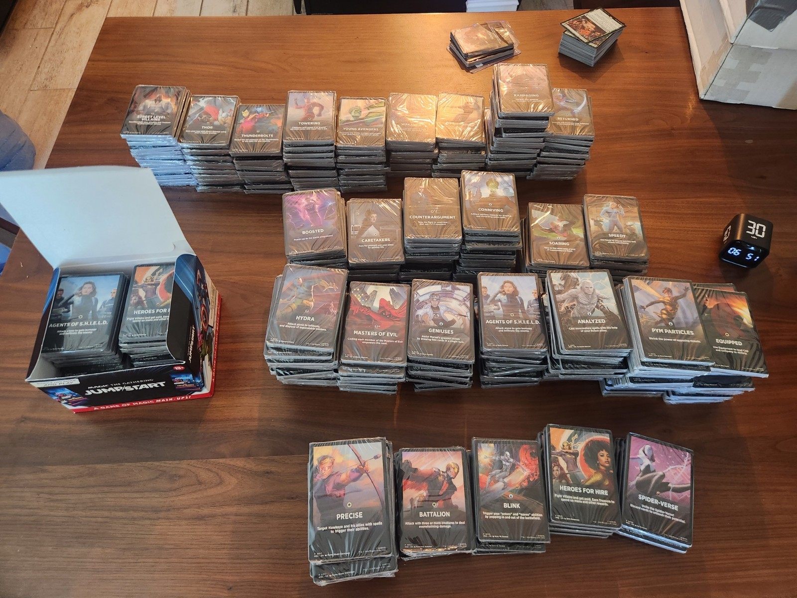 Marvel Super Heroes JUMPSTART Booster Box 24 Loose Packs Read Description Mtg