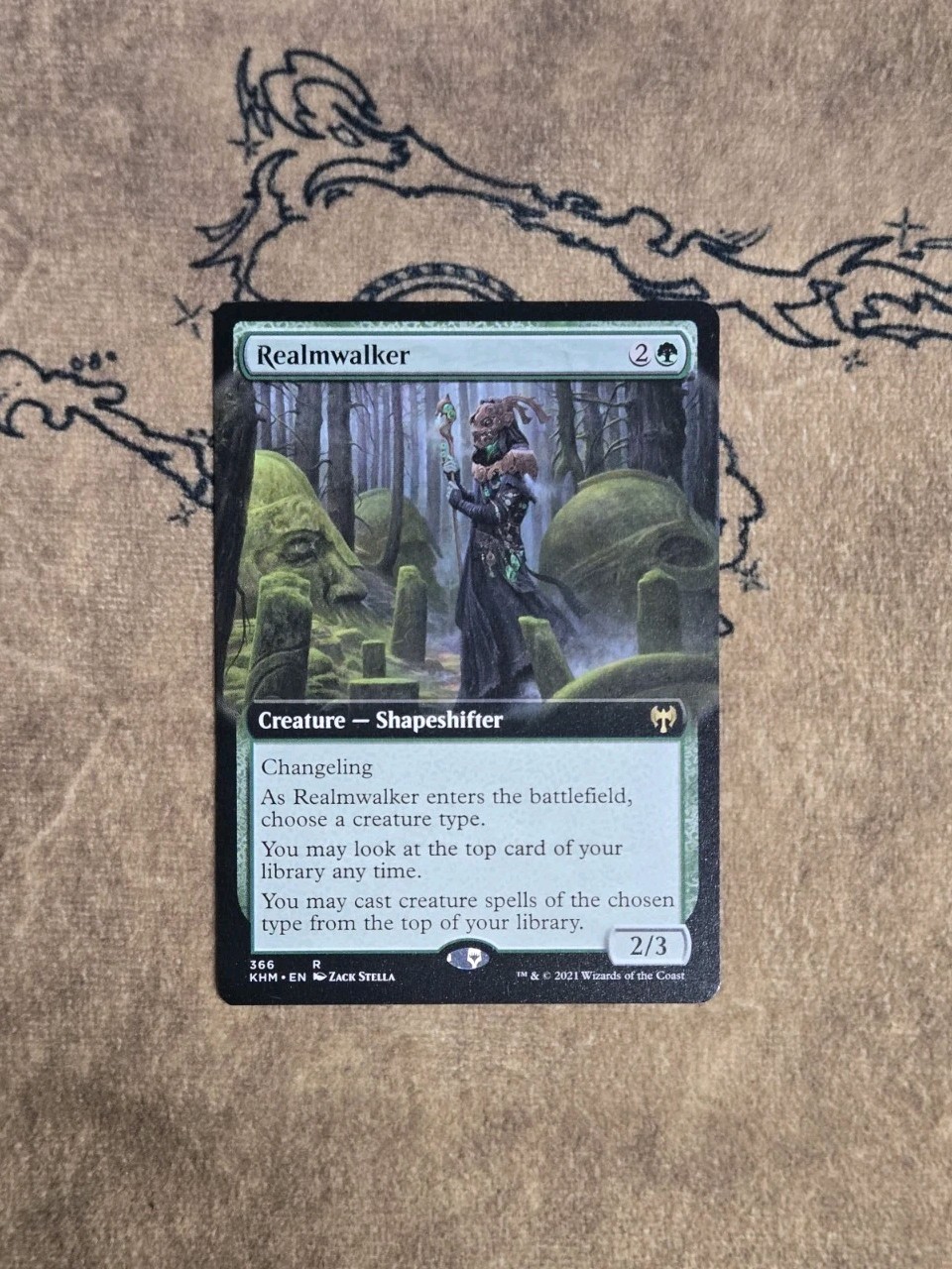 Realmwalker (Extended Art) 386 Kaldheim Non-Foil NM 