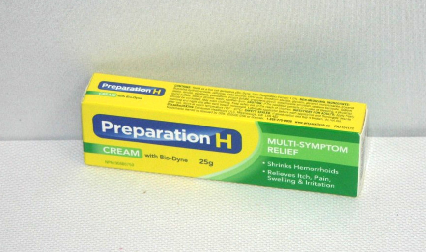 Preparation H Cream With Bio-Dyne, 25g (.88oz) - Canadian Formula Prep-H