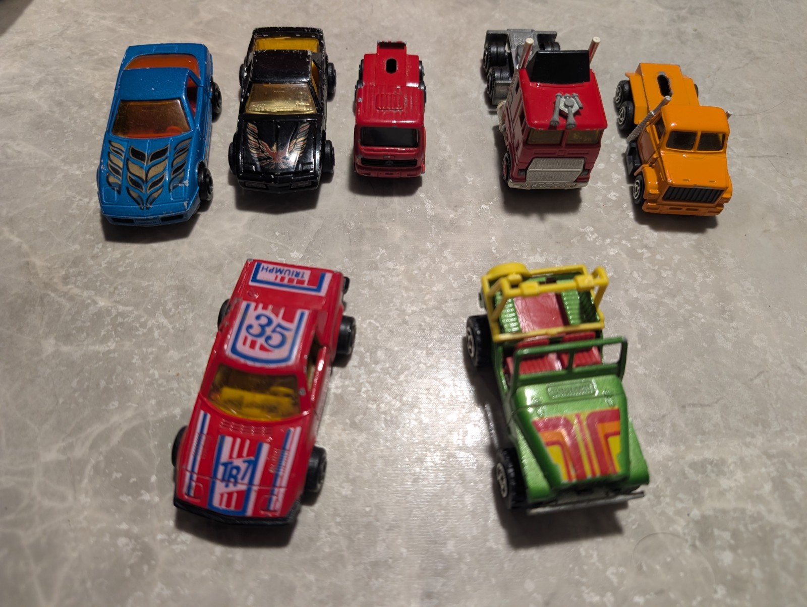 Vintage Majorette Made In France Diecast Mixed Lot of 7 Cars Truck Off-Road