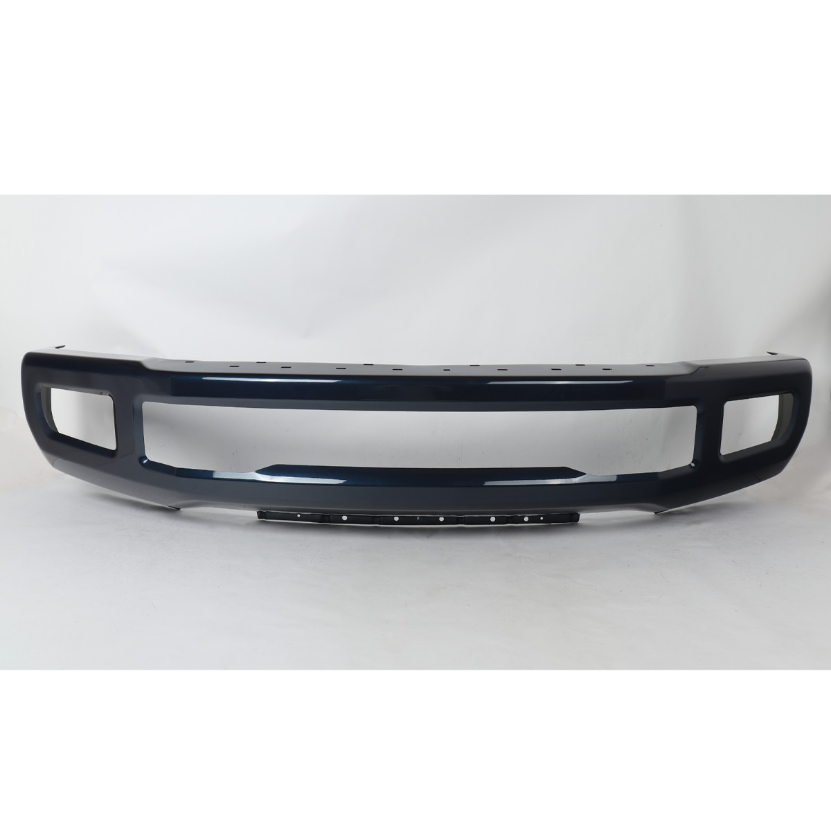 One-Piece Blue Jeans Metallic Front Bumper Face Bar For 2017-2019 Ford F250 F350