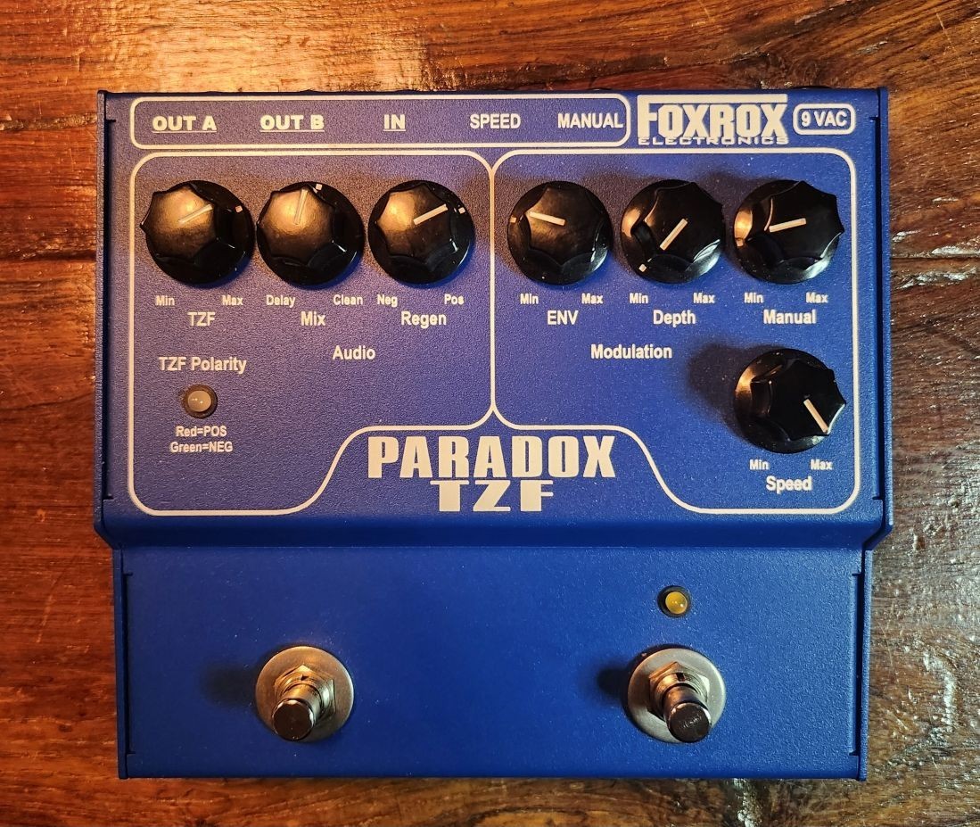 CUSTOM Paradox FOXROX TZF FLANGER 2002-2006 ORIGINAL