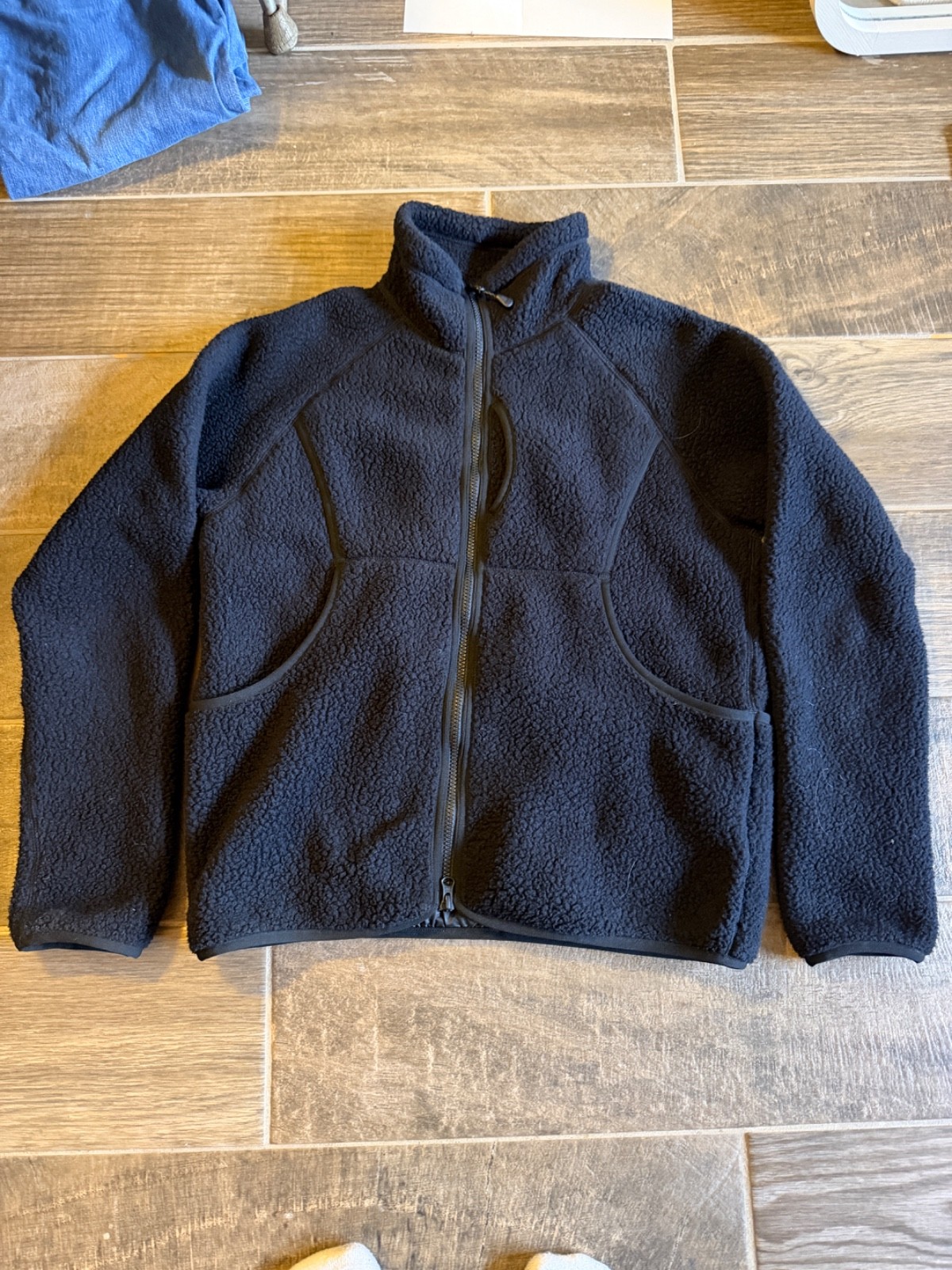 snow peak boa fleece medium black fleece jacket snow peak boa fleece medium black fleece jacket