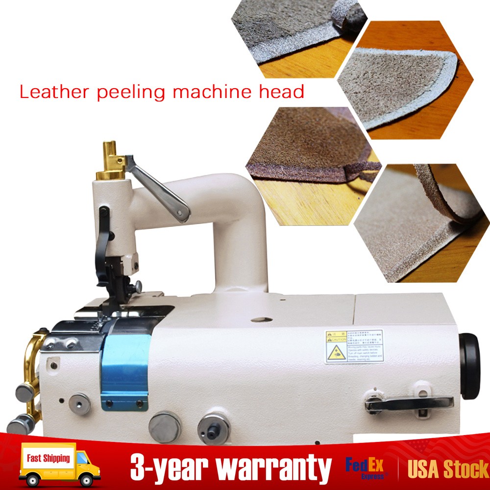 usa Industry Leather Skiving Machine Leather Shovel Skin Cutter Skiver 1200rpm