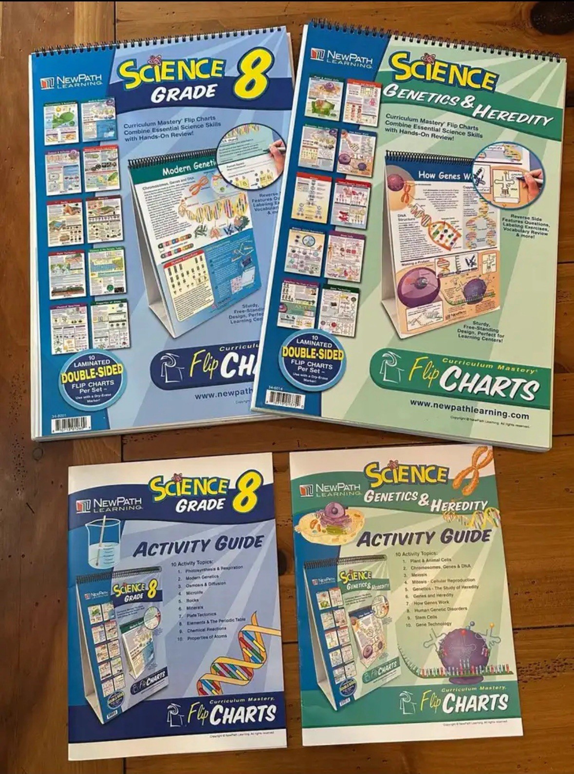 Vintage Science Stem School Learning Grade 8 Book Dry Erase Flip Chart Like New