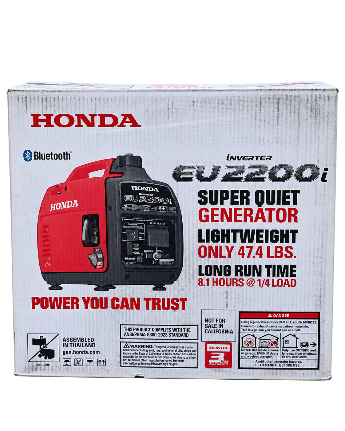 Honda 664240 EU2200i 2200W Portable Inverter Generator w/ Co-Minder New