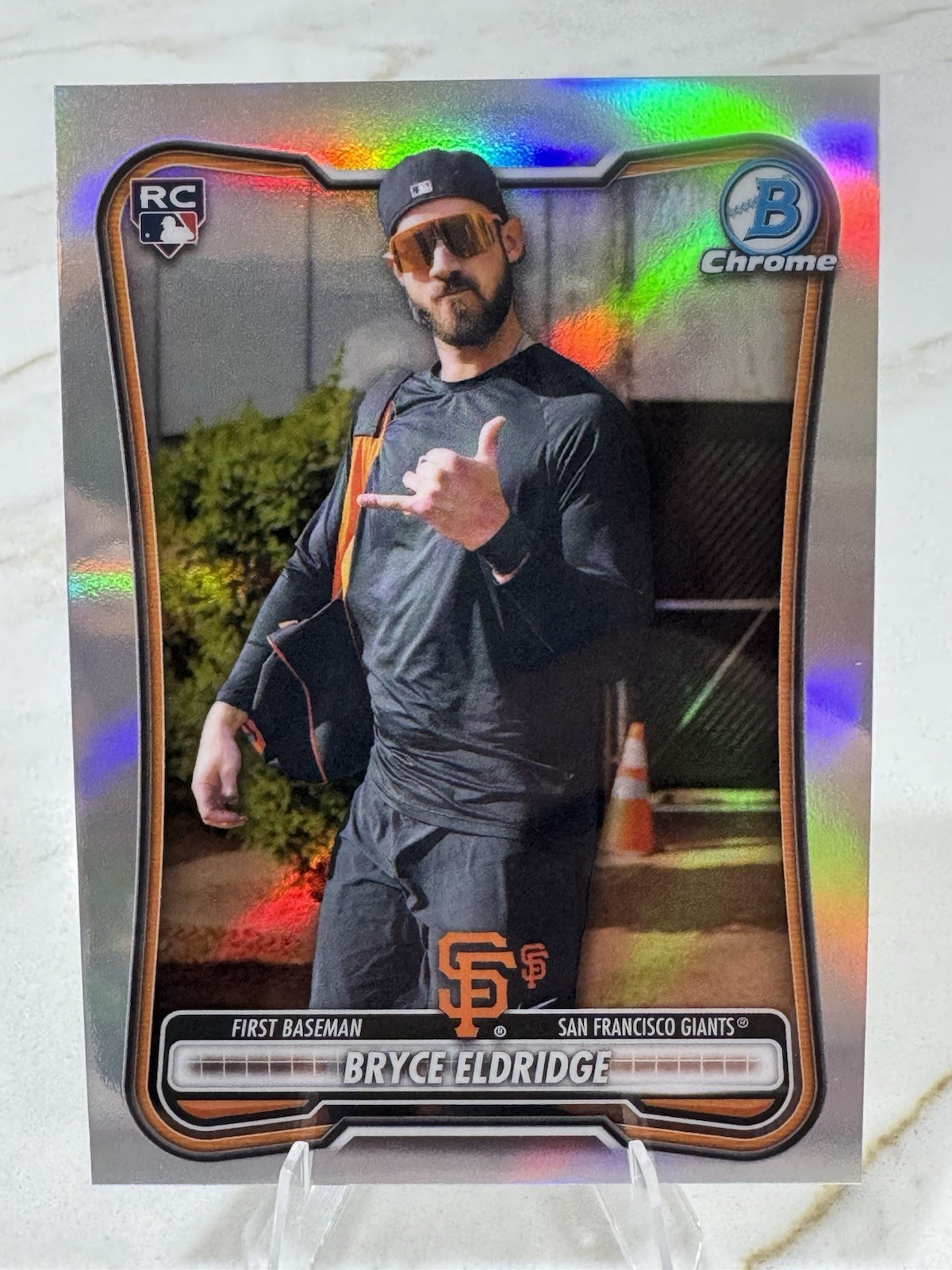2026 Bowman Chrome Bryce Eldridge Image Variation San Francisco Giants 