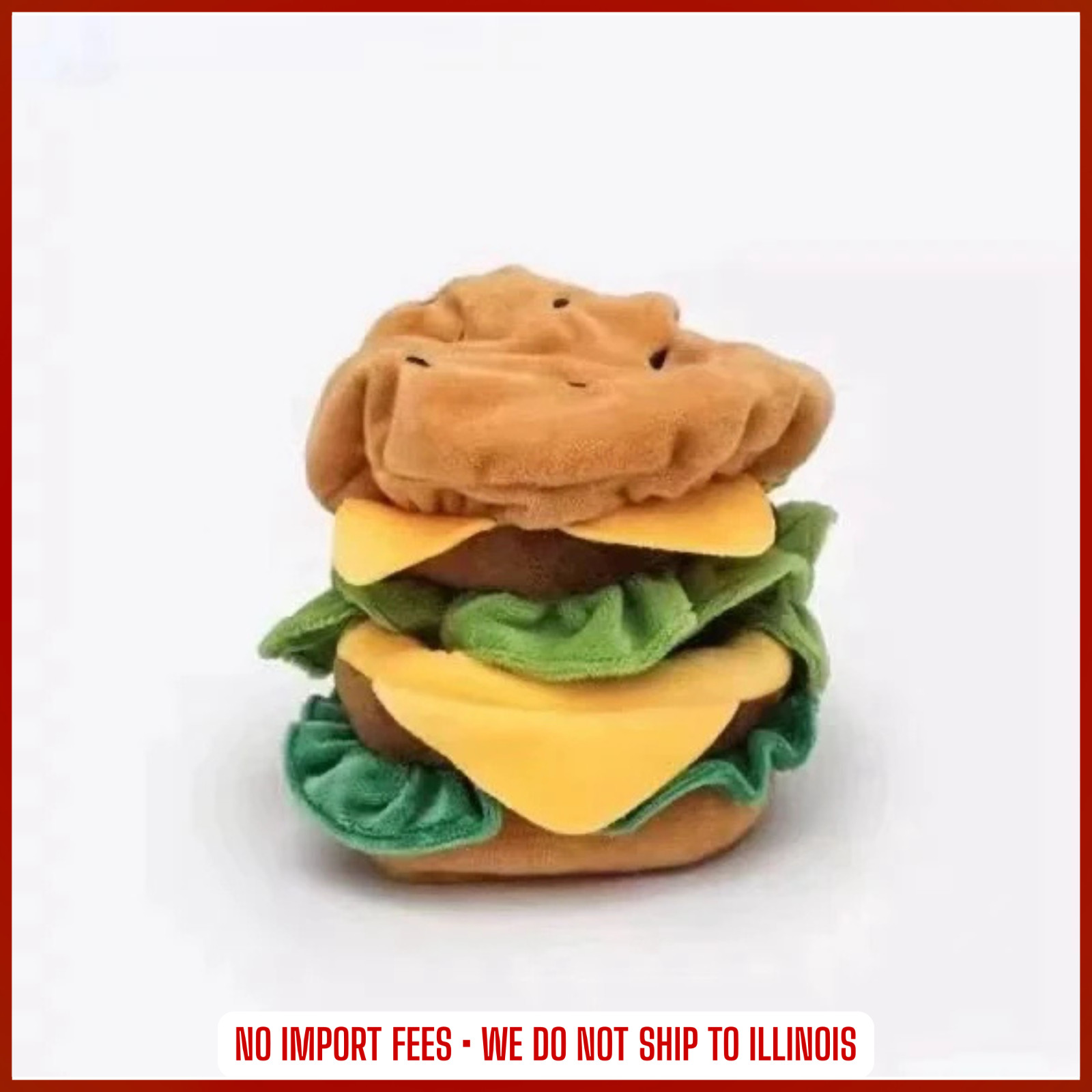 10-12cm Cute Cartoon Hamburger Set Idol Doll Clothes Accessories Kawaii Soft Flu