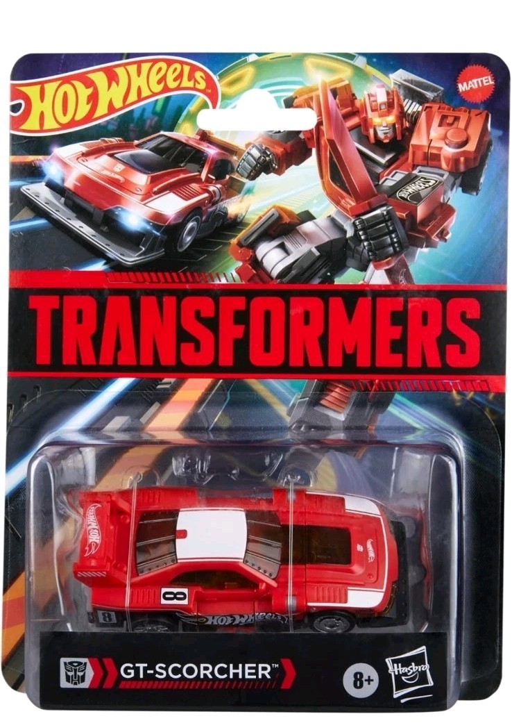 Transformers x Hot Wheels Collab GT-Scorcher 5-Inch Figure Transformers x Hot Wheels Collab GT-Scorcher 5-Inch Figure