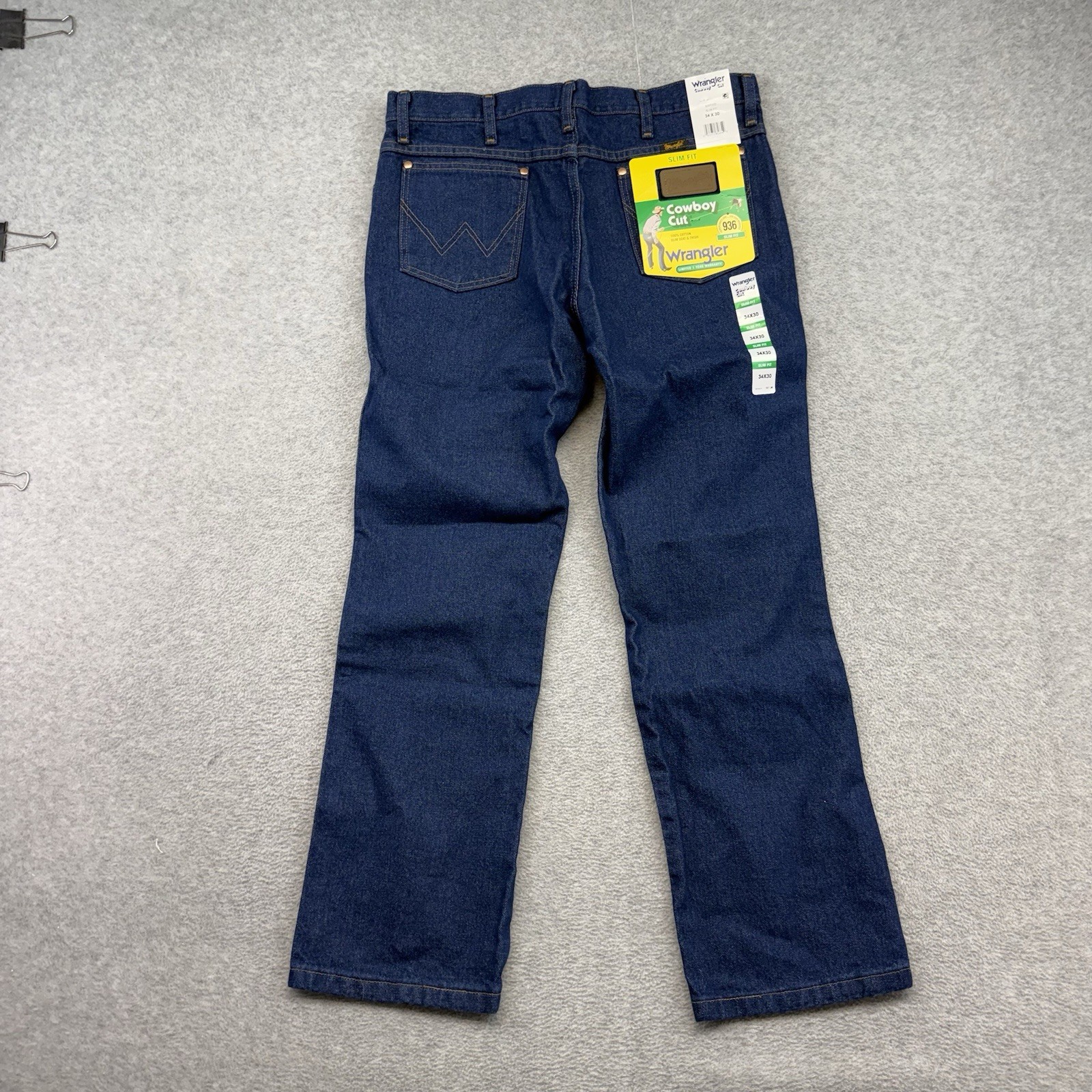 Wrangler 936PWD Slim Fit Cowboy Cut Jean NEW Dark Wash Denim Bootcut Men’s NWT Wrangler 936PWD Slim Fit Cowboy Cut Jean NEW Dark Wash Denim Bootcut Men’s NWT