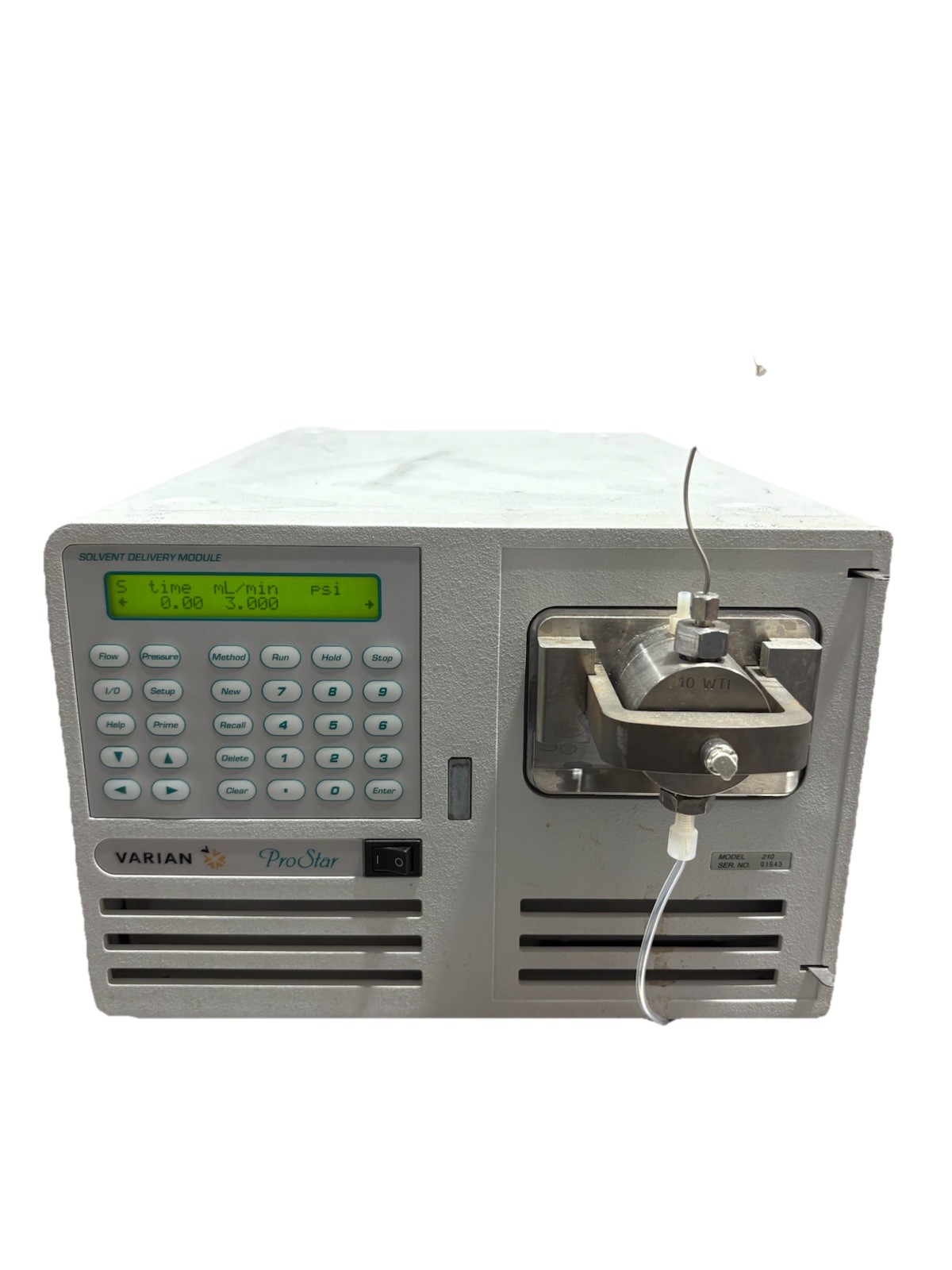 Varian ProStar 210 Solvent Delivery Pump Chromatography Pressure Module 6000 PSI