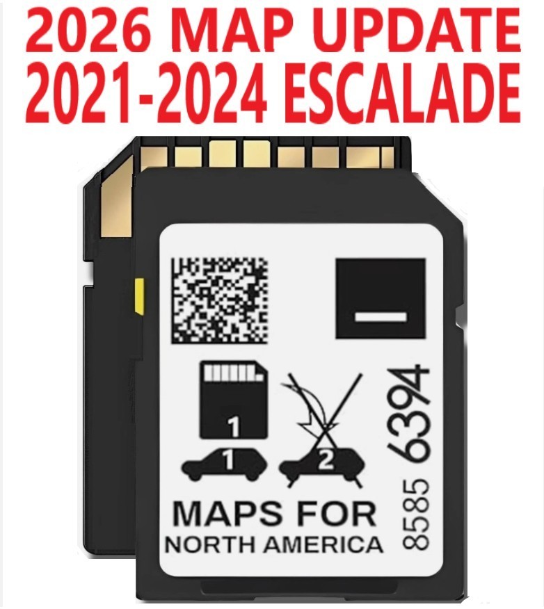 *BRAND NEW* 2026 MAP UPDATE FITS 2021-2024 ESCALADE -Navigation SD Card 85856394 *BRAND NEW* 2026 MAP UPDATE FITS 2021-2024 ESCALADE -Navigation SD Card 85856394