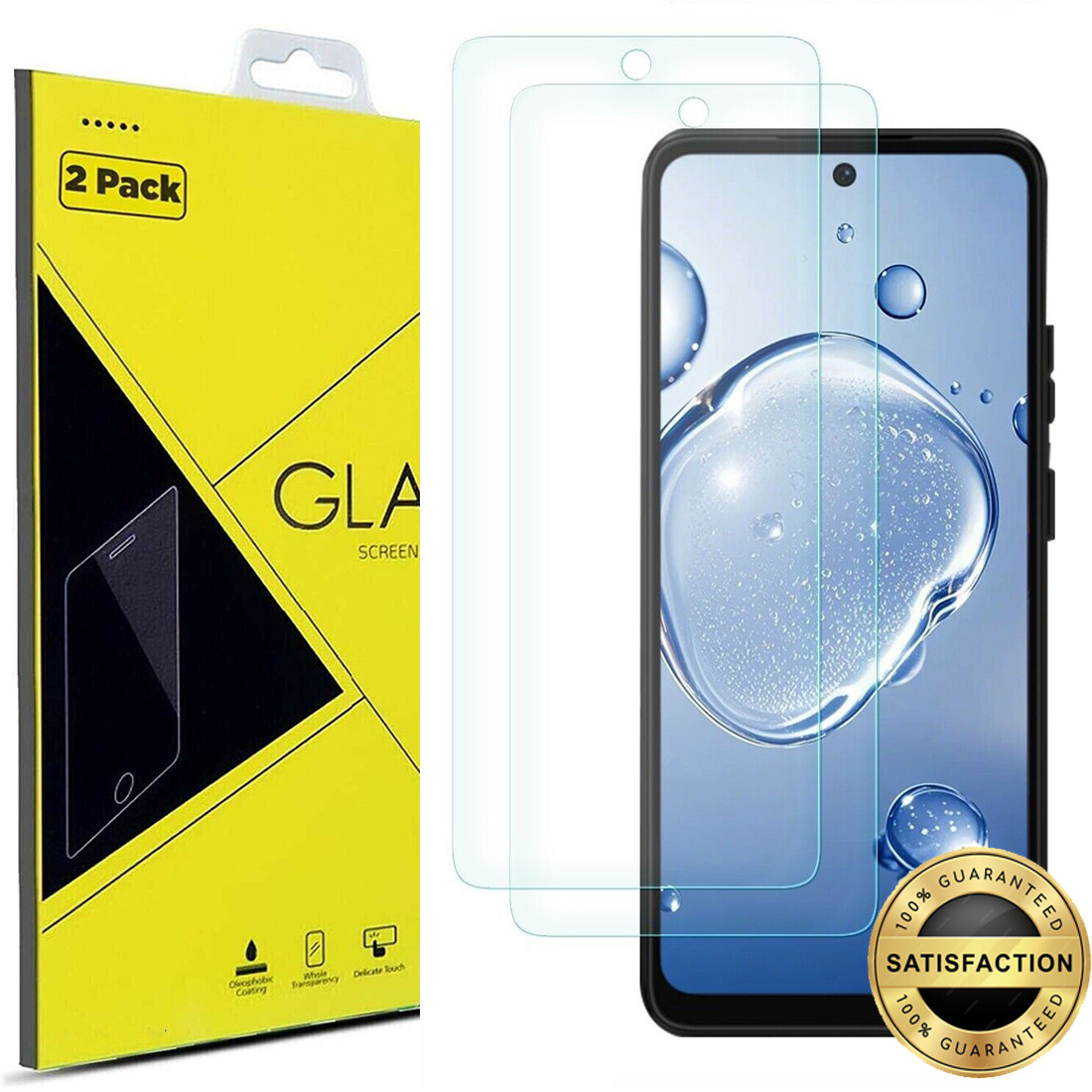2x Premium Tempered Glass Screen Protector For MOTOROLA Moto G 5G 2025/2026 2x Premium Tempered Glass Screen Protector For MOTOROLA Moto G 5G 2025/2026