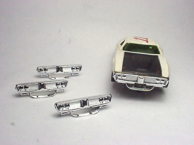 AFX DODGE CHARGER FRONT BUMPER . NEW PLASTIC INJECTION MOLDED