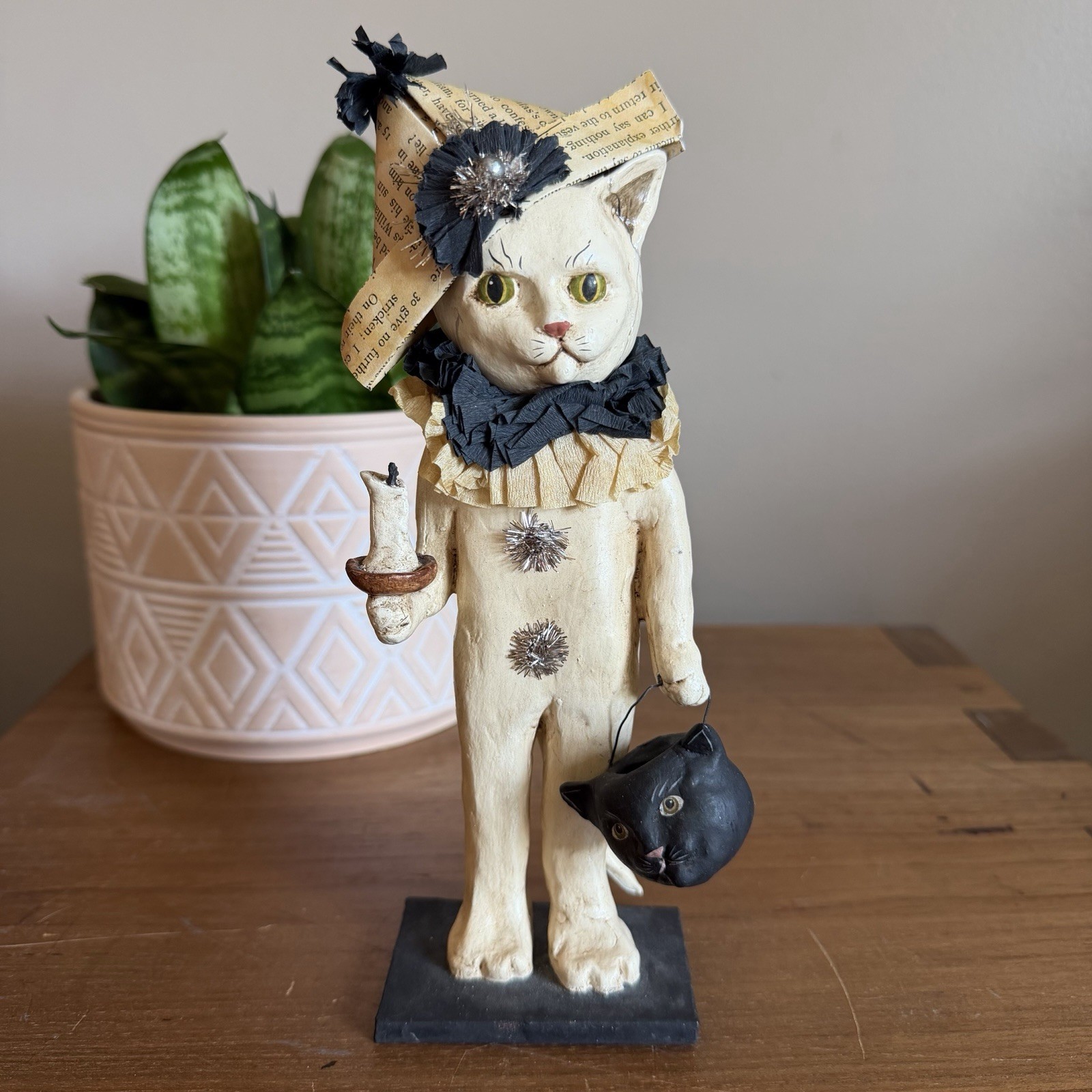 RARE Beggars Night Kitty by Vickie Smyers for Bethany Lowe Halloween Repaired 9 RARE Beggars Night Kitty by Vickie Smyers for Bethany Lowe Halloween Repaired 9