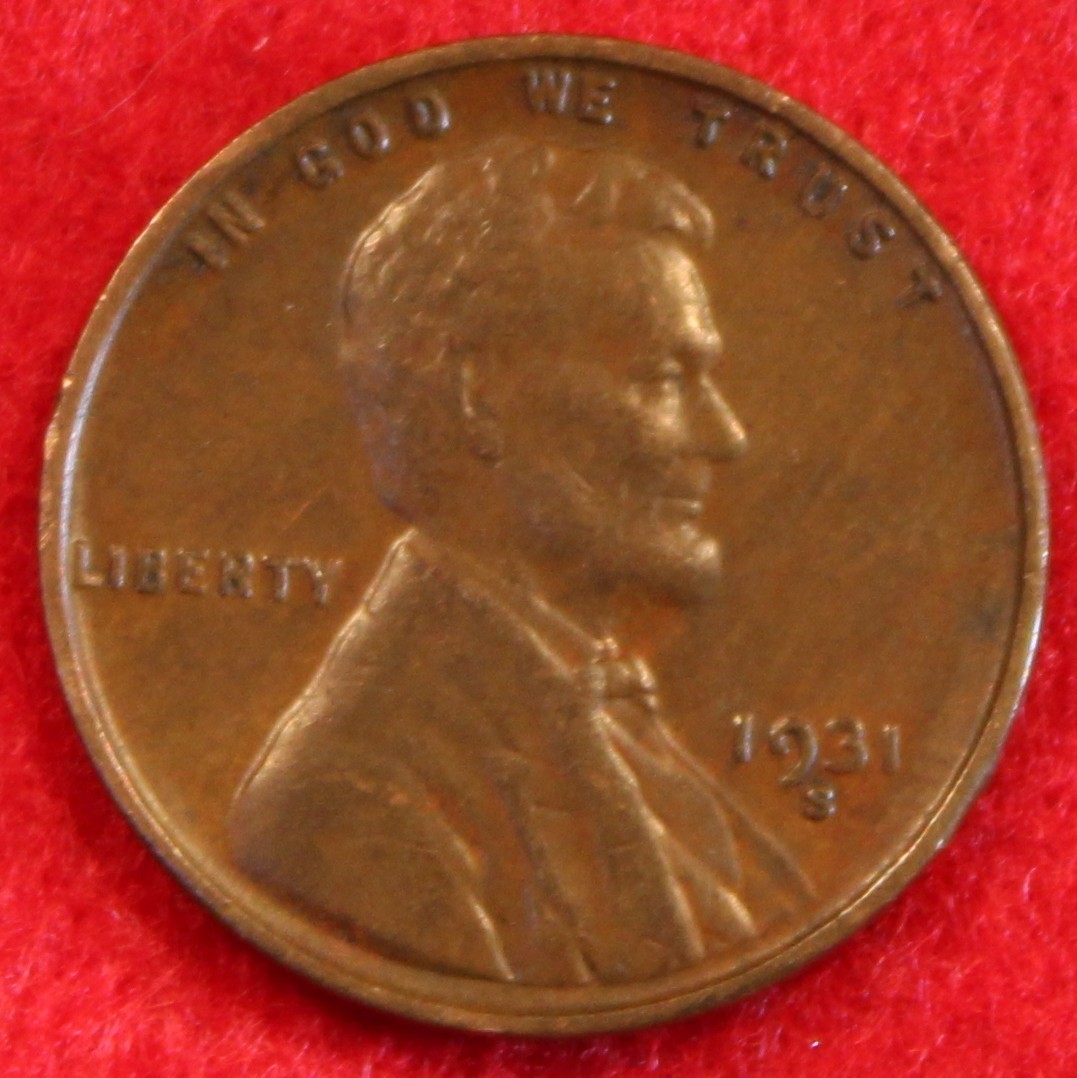 1931-S Lincoln Wheat Cent Penny High Grade Coin LW2811