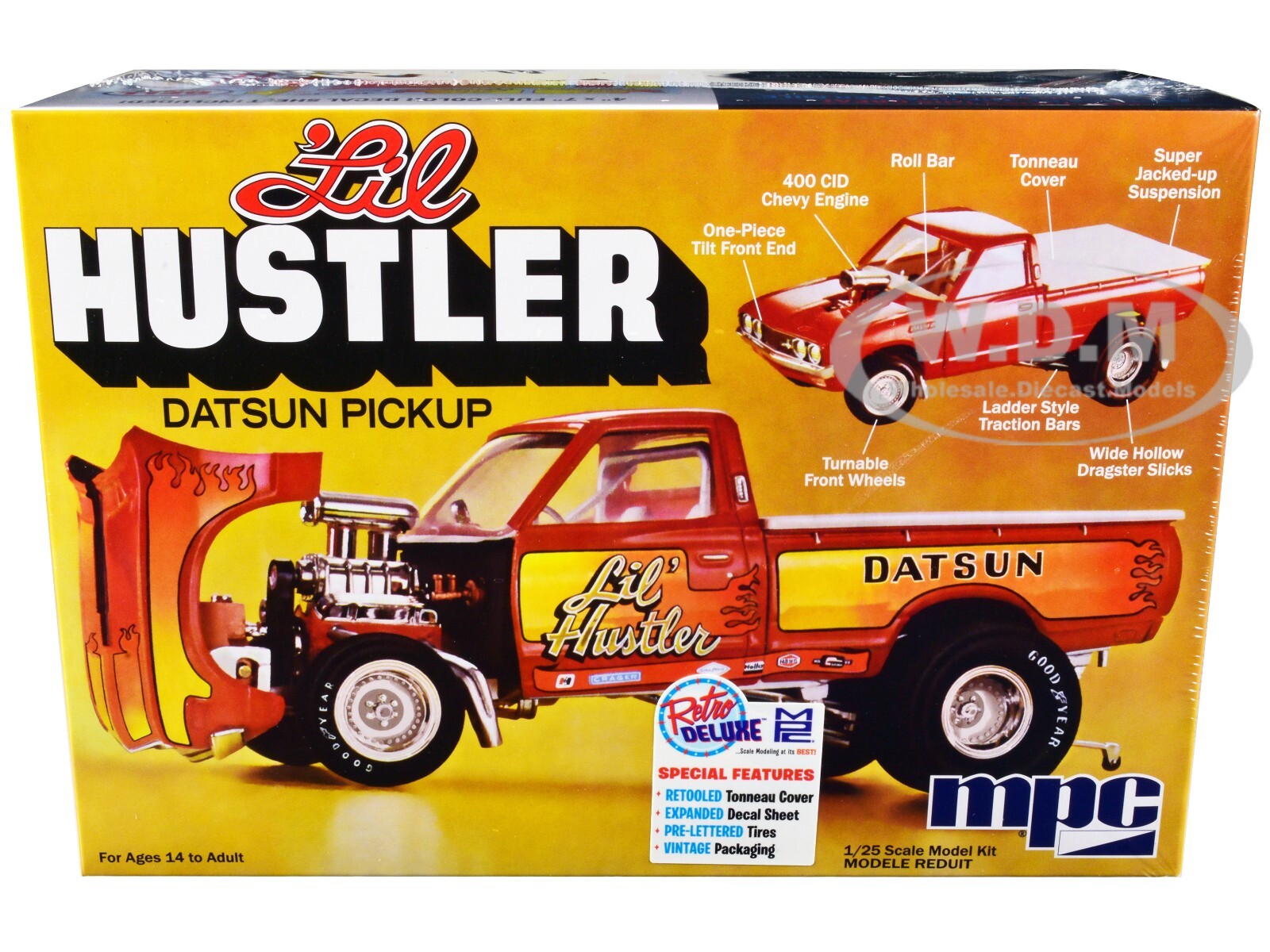 SKILL 2 MODEL KIT 1975 DATSUN PICKUP \ SKILL 2 MODEL KIT 1975 DATSUN PICKUP \
