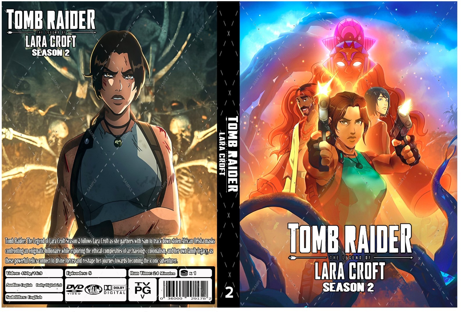 Tomb Raider The Legend of Lara Croft Animated Series Season 2 Episodes 1-8 Tomb Raider The Legend of Lara Croft Animated Series Season 2 Episodes 1-8