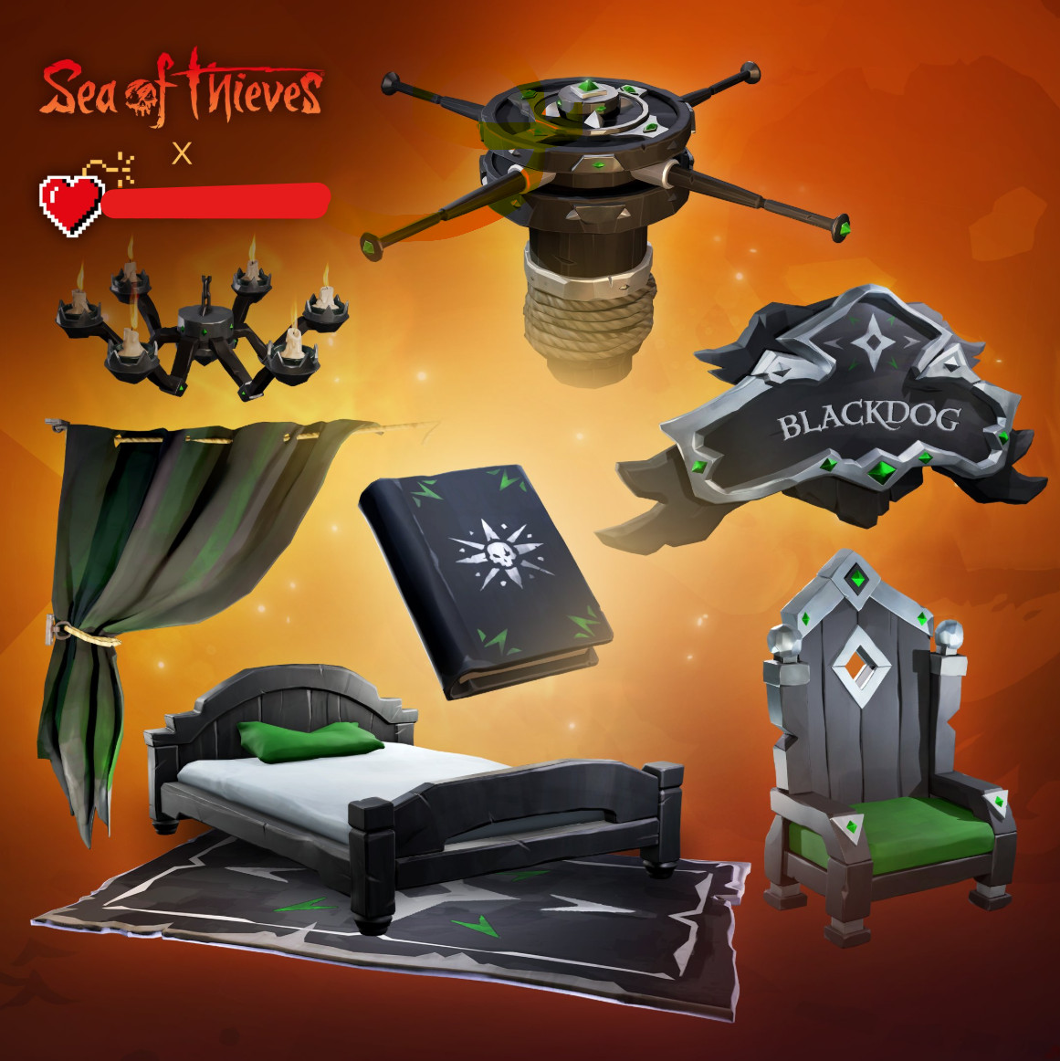 Sea of ​​Thieves Obsidian Bundle Code All platforms