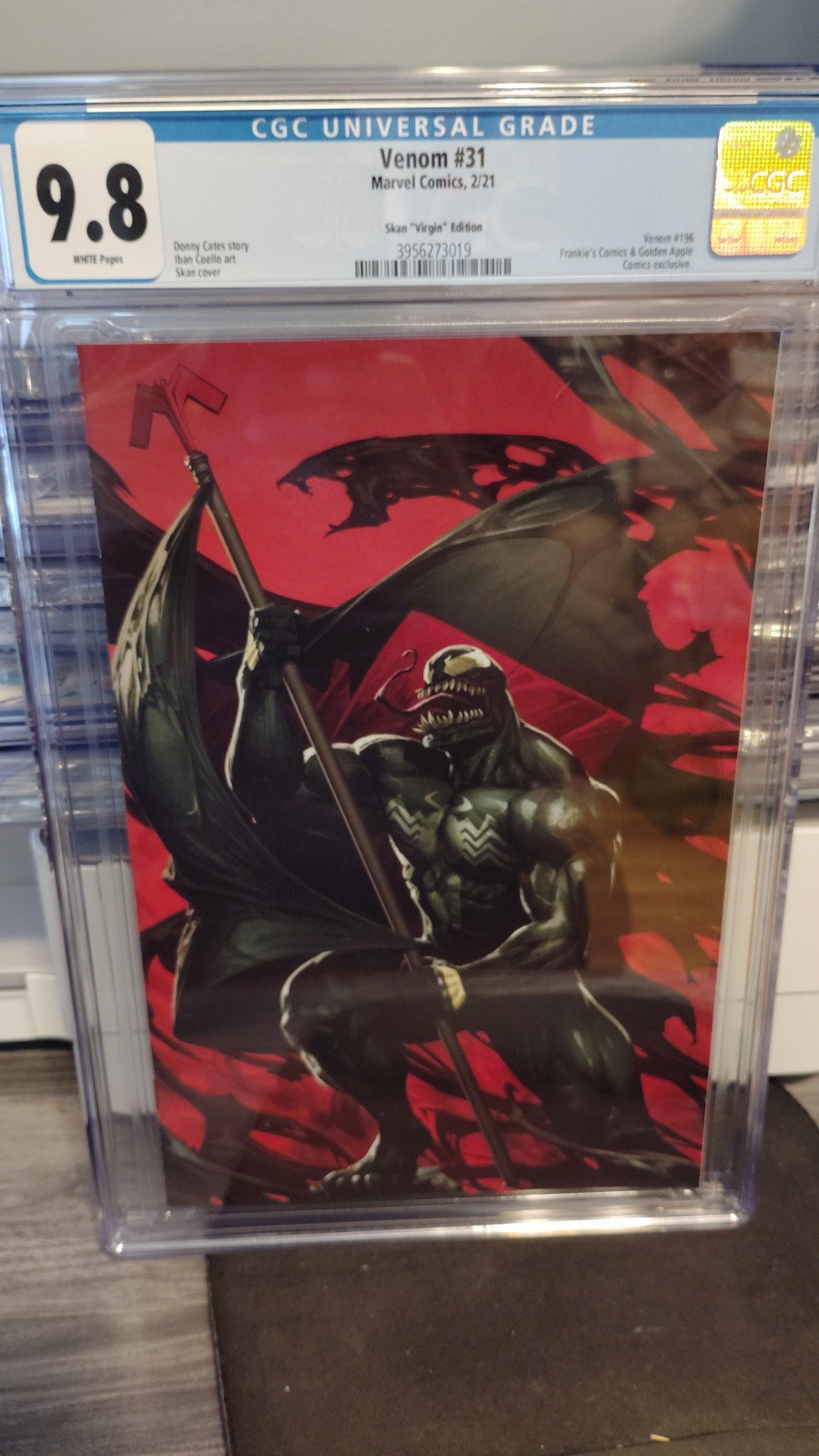 Venom #31 Virgin CGC 9.8 Skan Venom #31 Virgin CGC 9.8 Skan