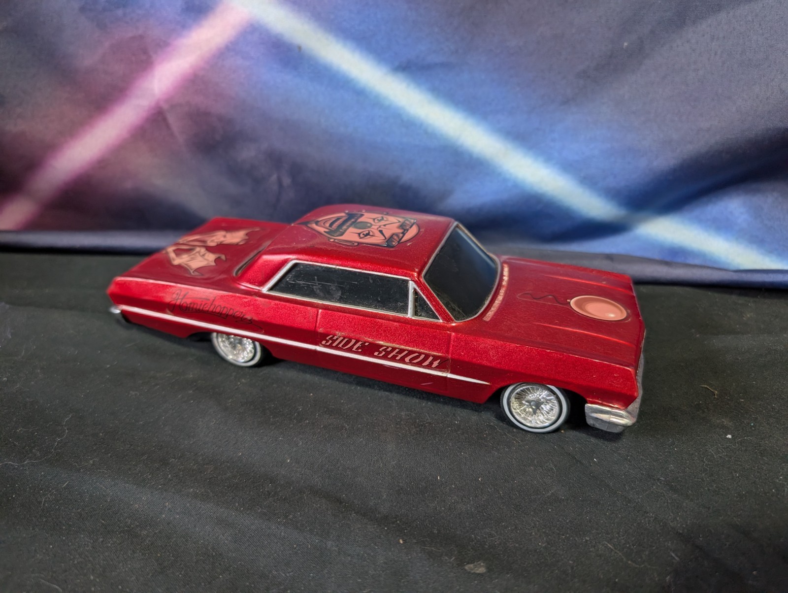 Lindberg Homie Hoppers 1/25 ’63 Chevy Impala RC Lowrider Car “Clowns” Hopperz Lindberg Homie Hoppers 1/25 ’63 Chevy Impala RC Lowrider Car “Clowns” Hopperz