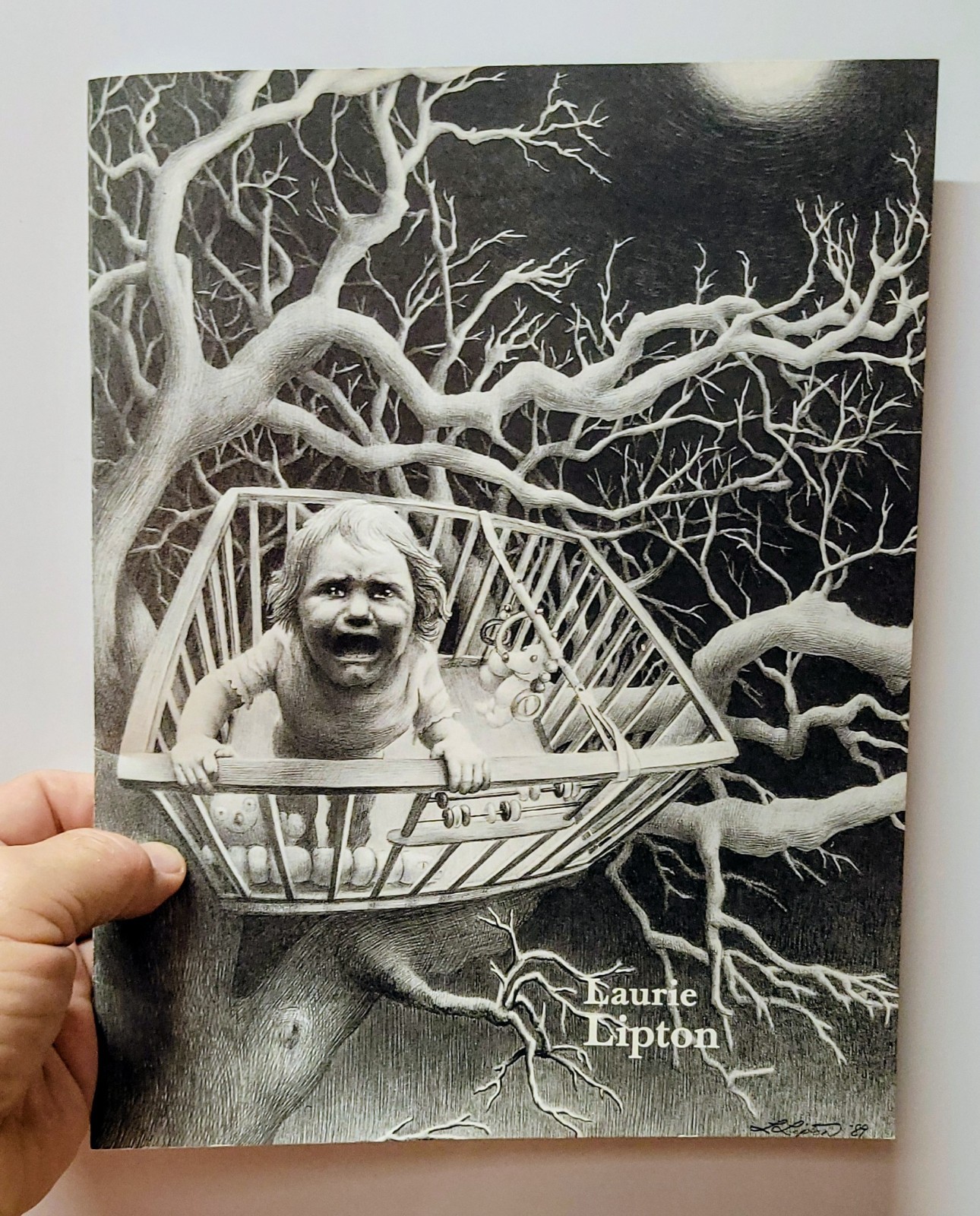LAURIE LIPTON Ordinary People - Vorpal Gallery 1990 Art Drawings Illustration